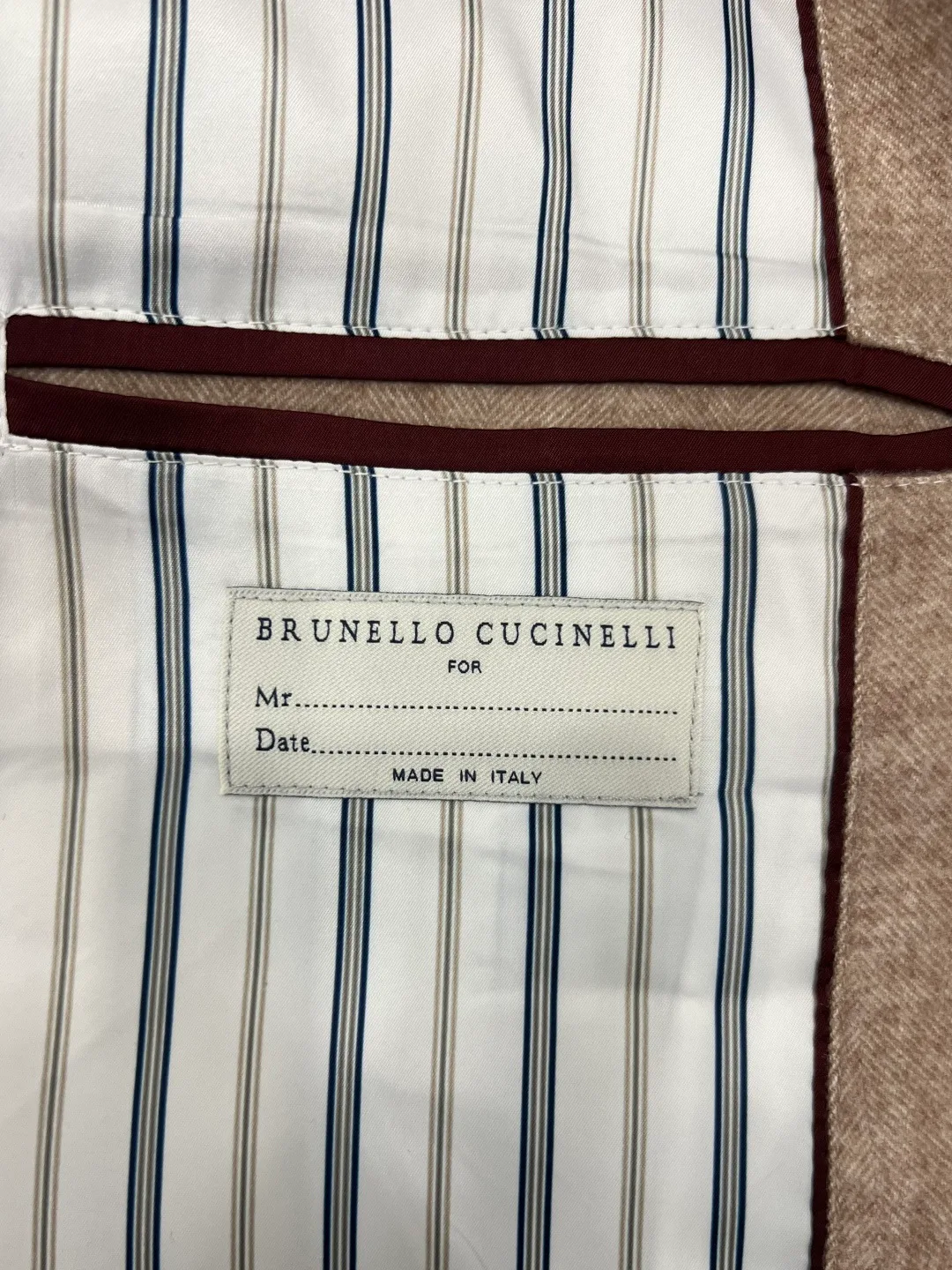 Пиджаки Мужские Brunello Cucinelli 18209780