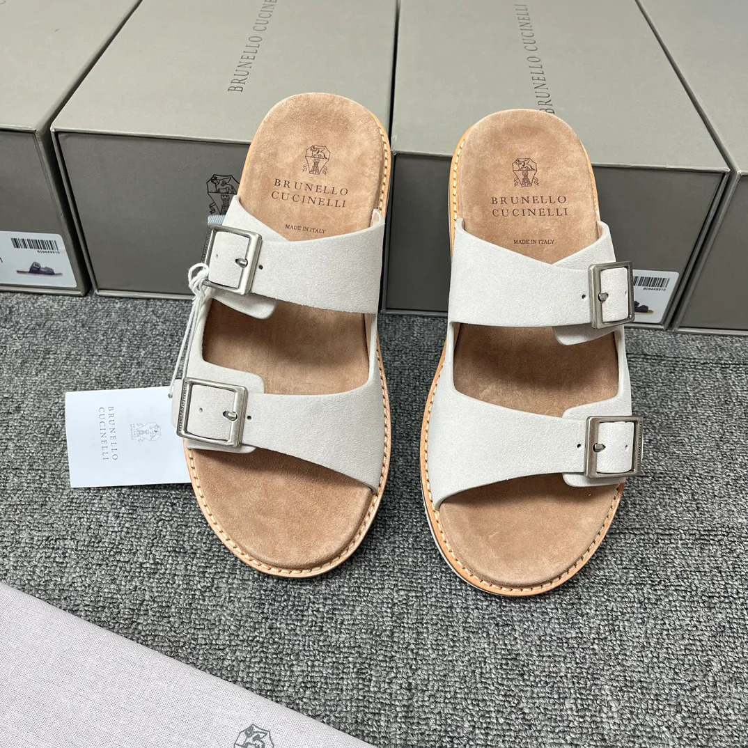 Шлепанцы Мужские Brunello Cucinelli 14693284