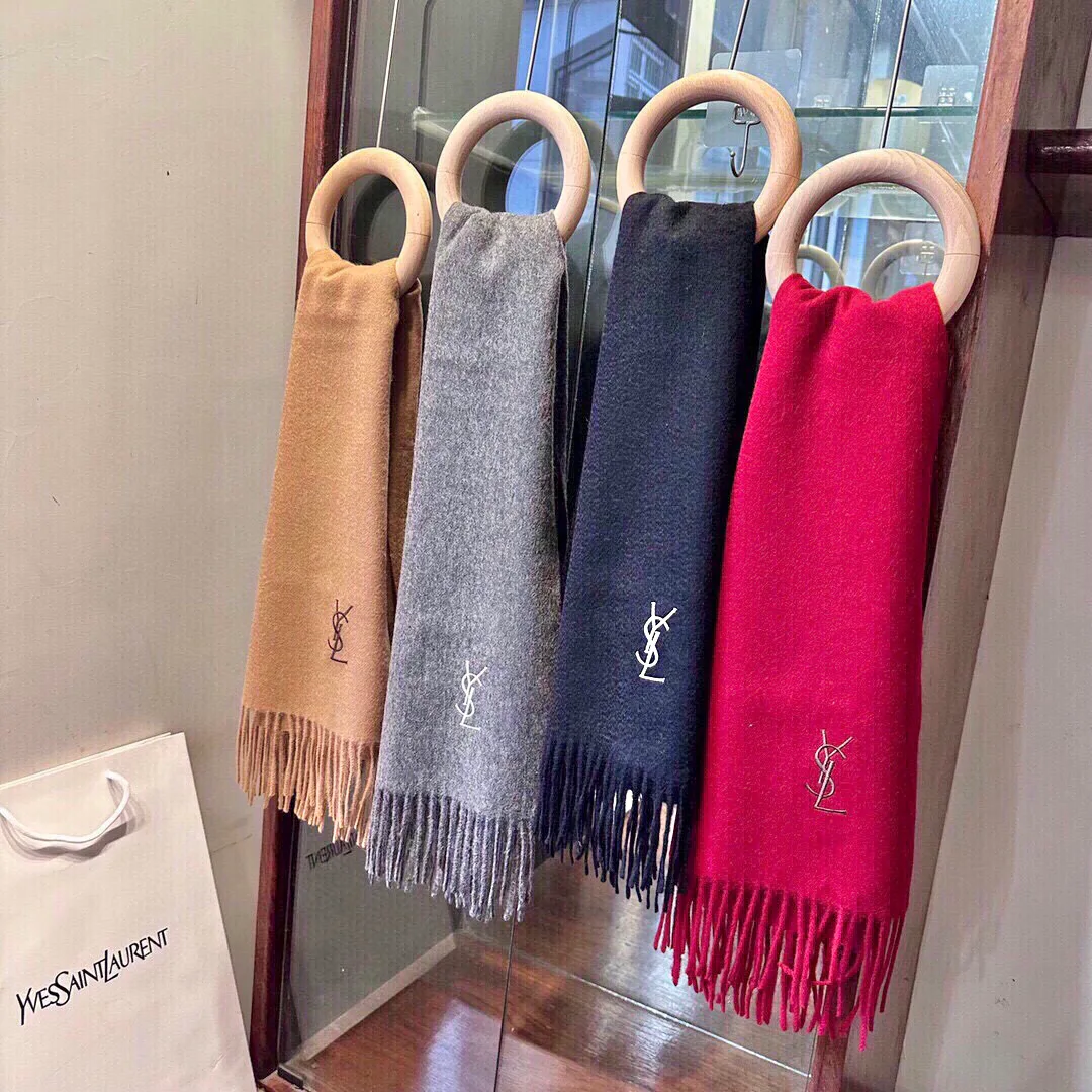 Шарфы Saint Laurent 588297
