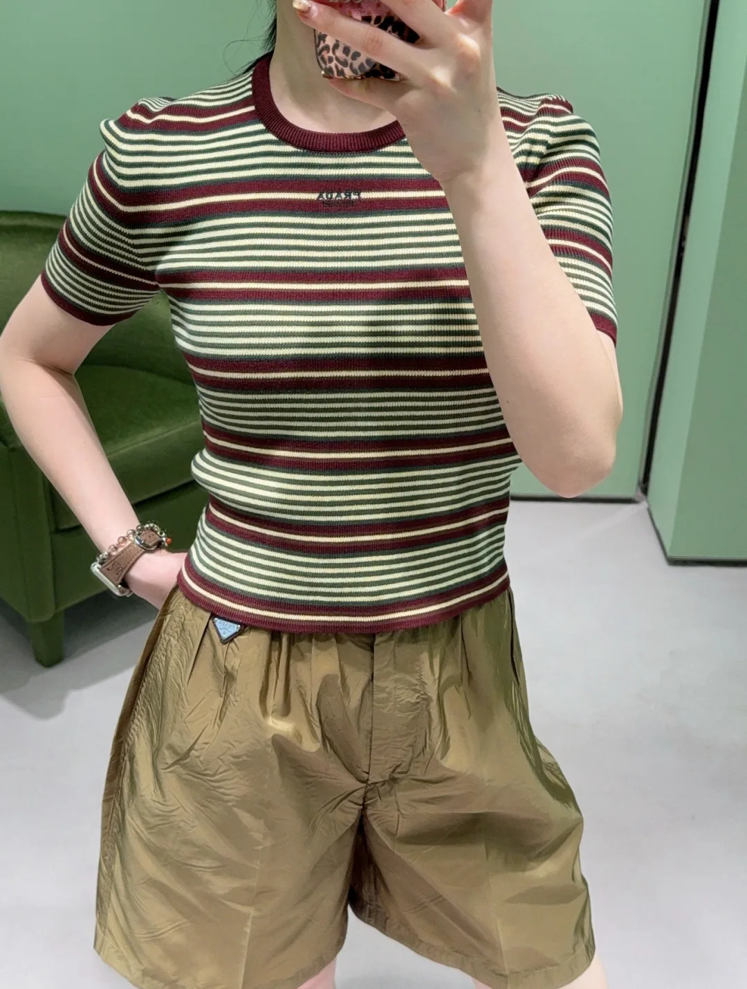 Шорты Женские Prada 11384271