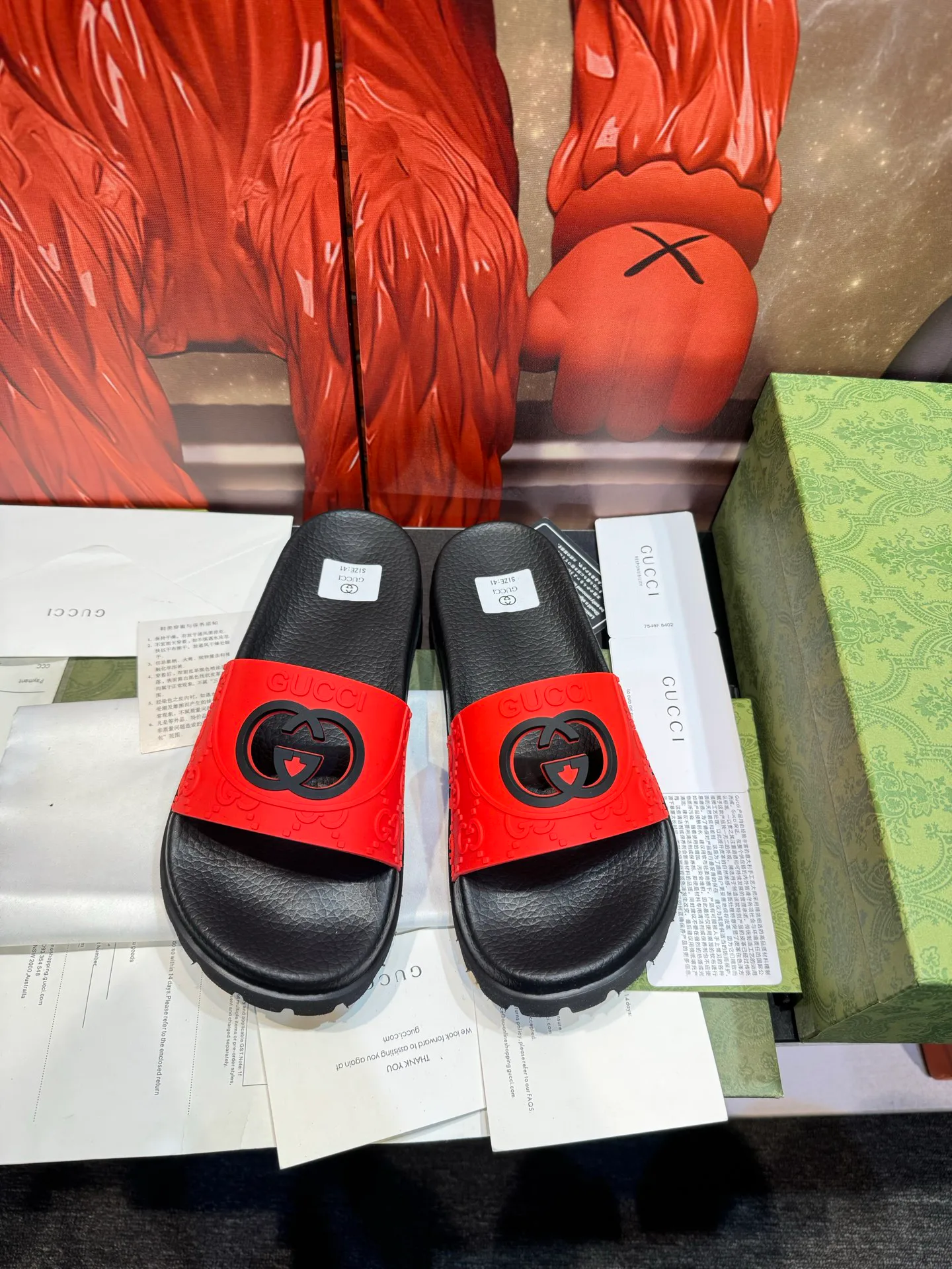 Шлепанцы Женские Gucci 10199405