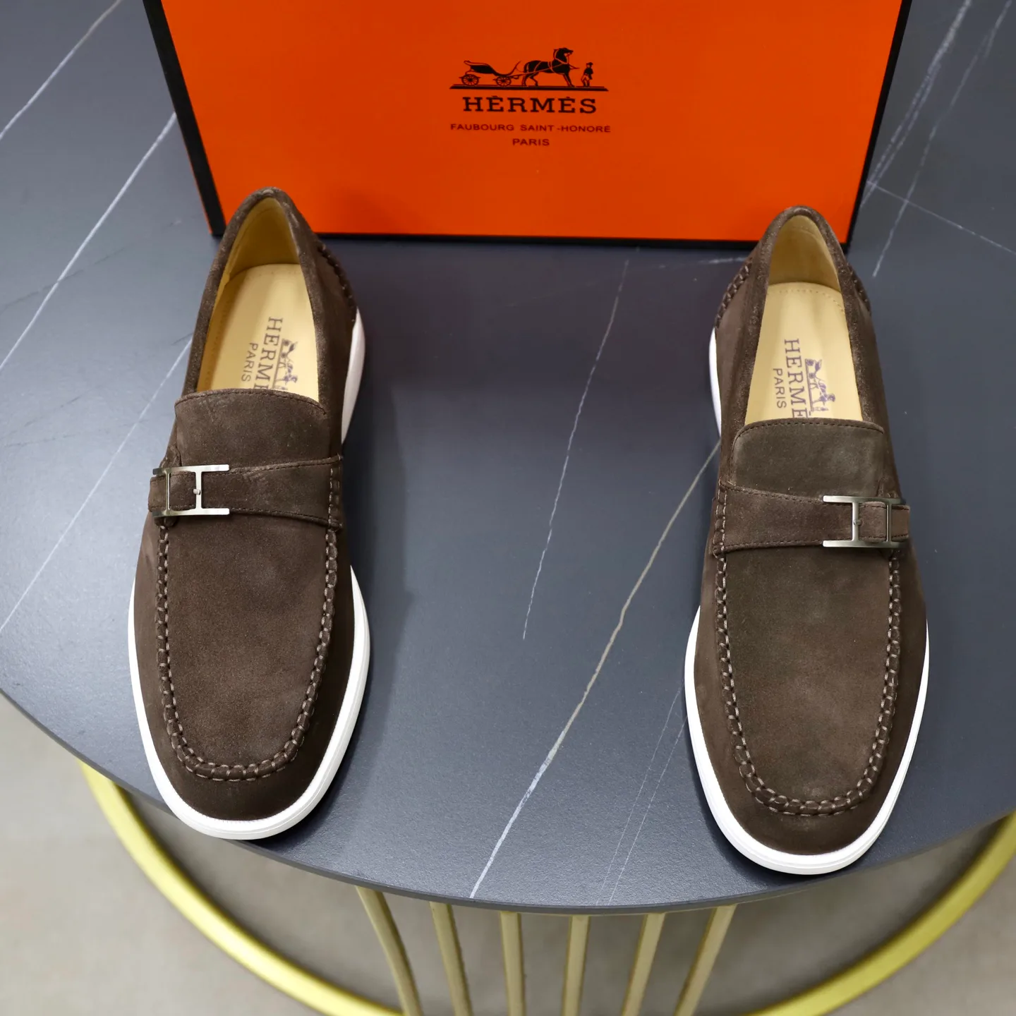 Лоферы И Туфли Мужские Hermes 18103105