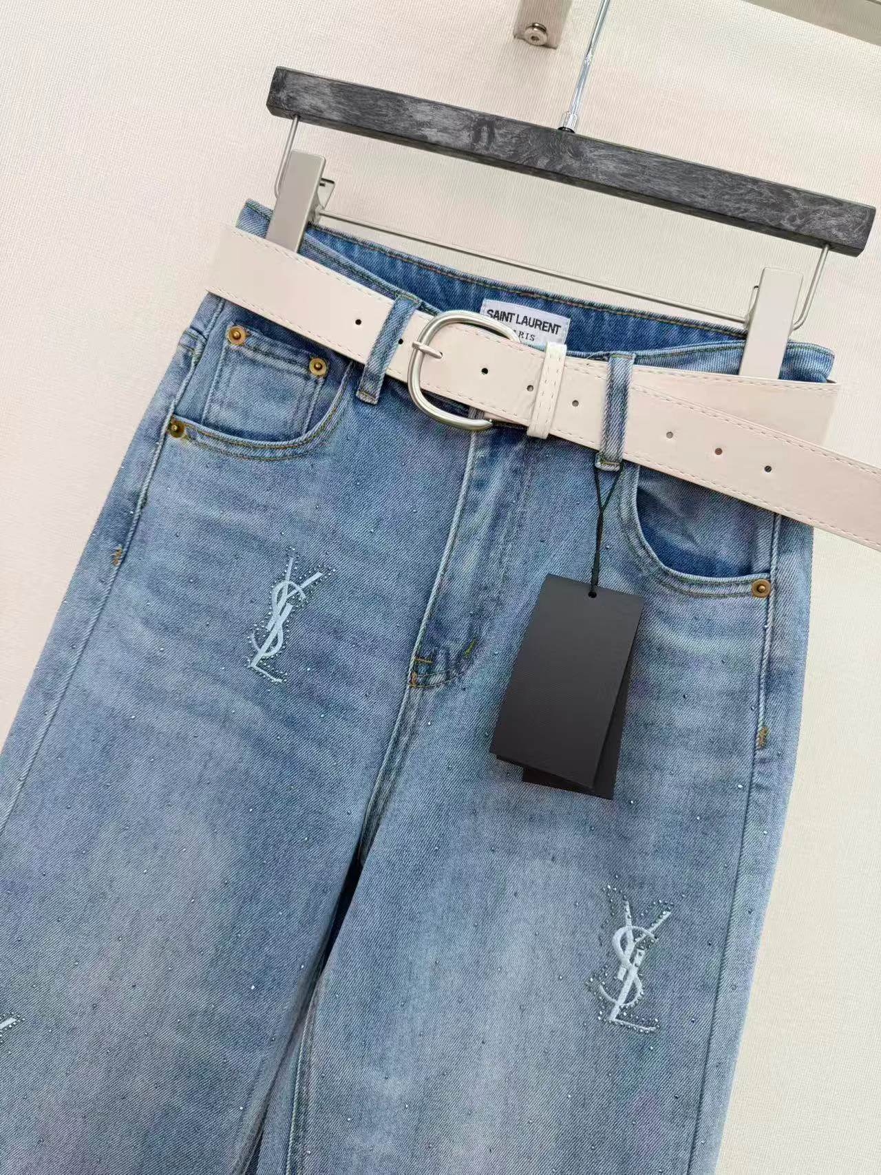 Джинсы Женские Saint Laurent 6639068