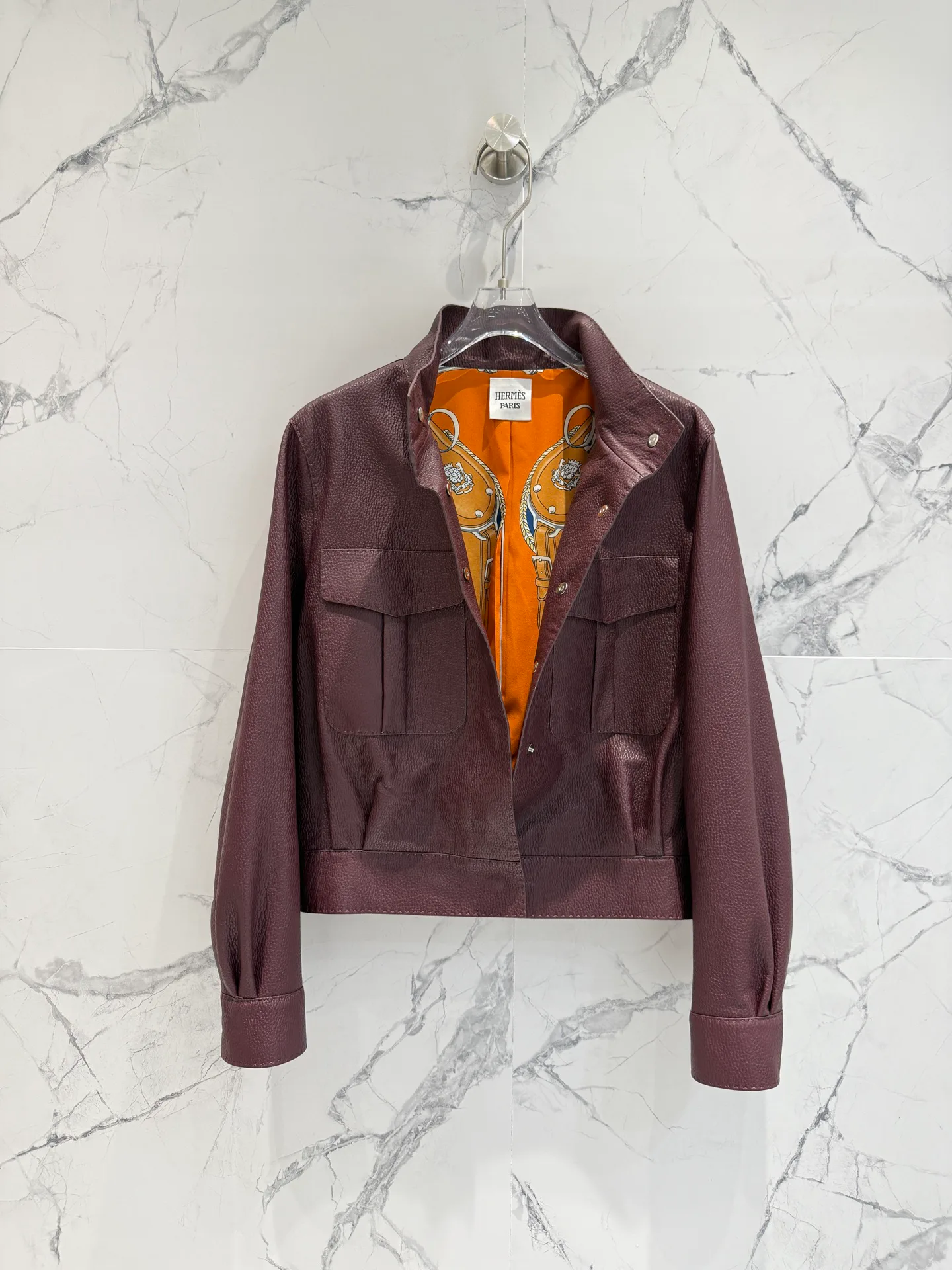 Кожаные Куртки И Дублёнки Женские Hermes 11310655
