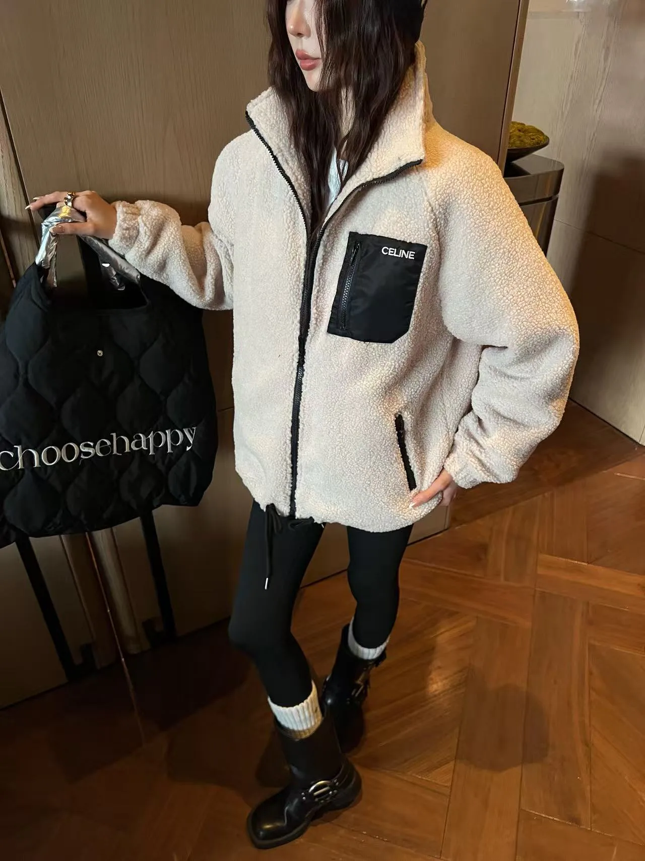 Куртки И Пуховики Женские Celine 4843323