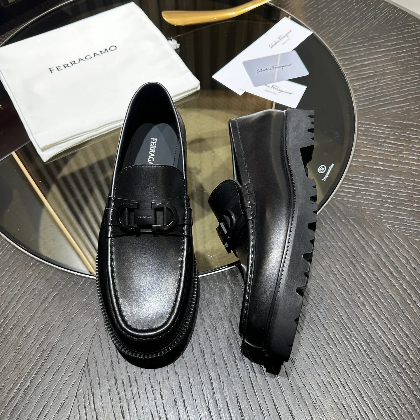 Лоферы И Туфли Мужские Salvatore Ferragamo 18341670
