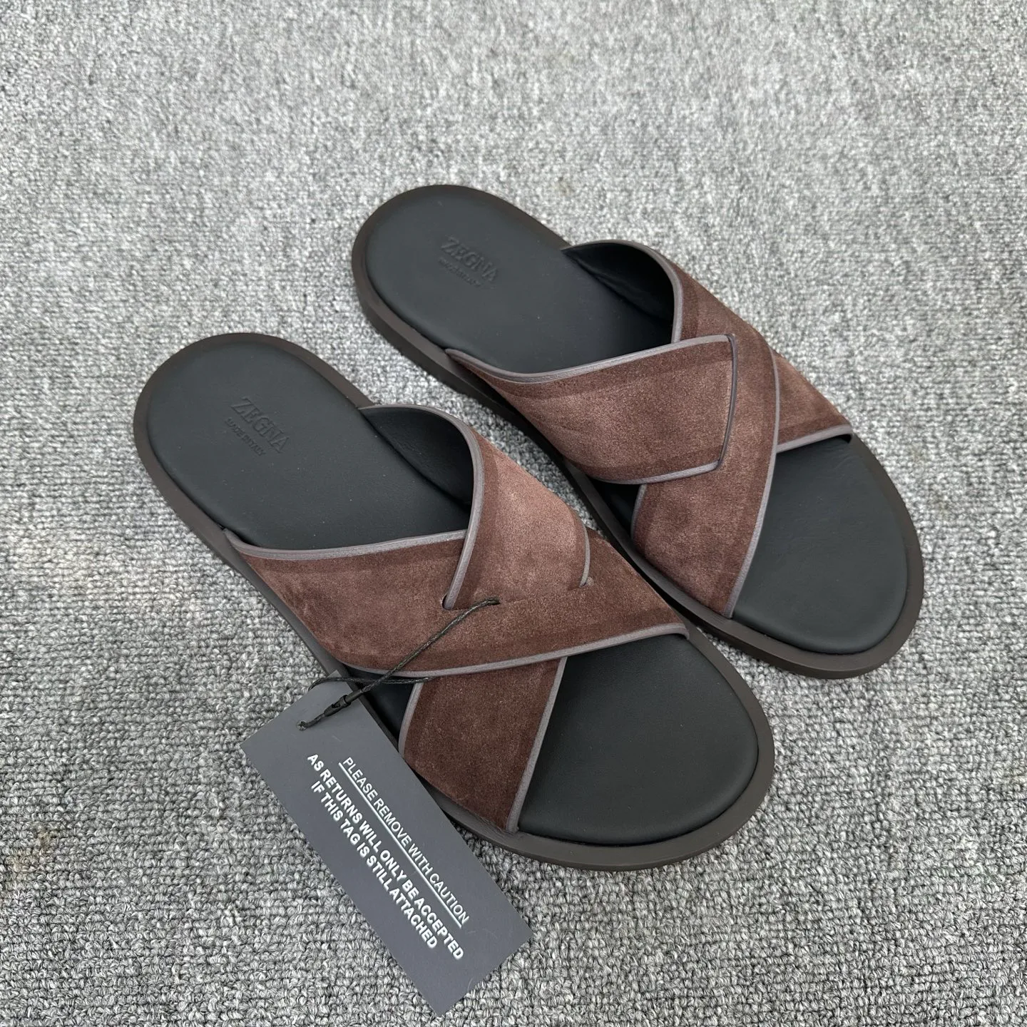 Шлепанцы Мужские Zegna 17971663