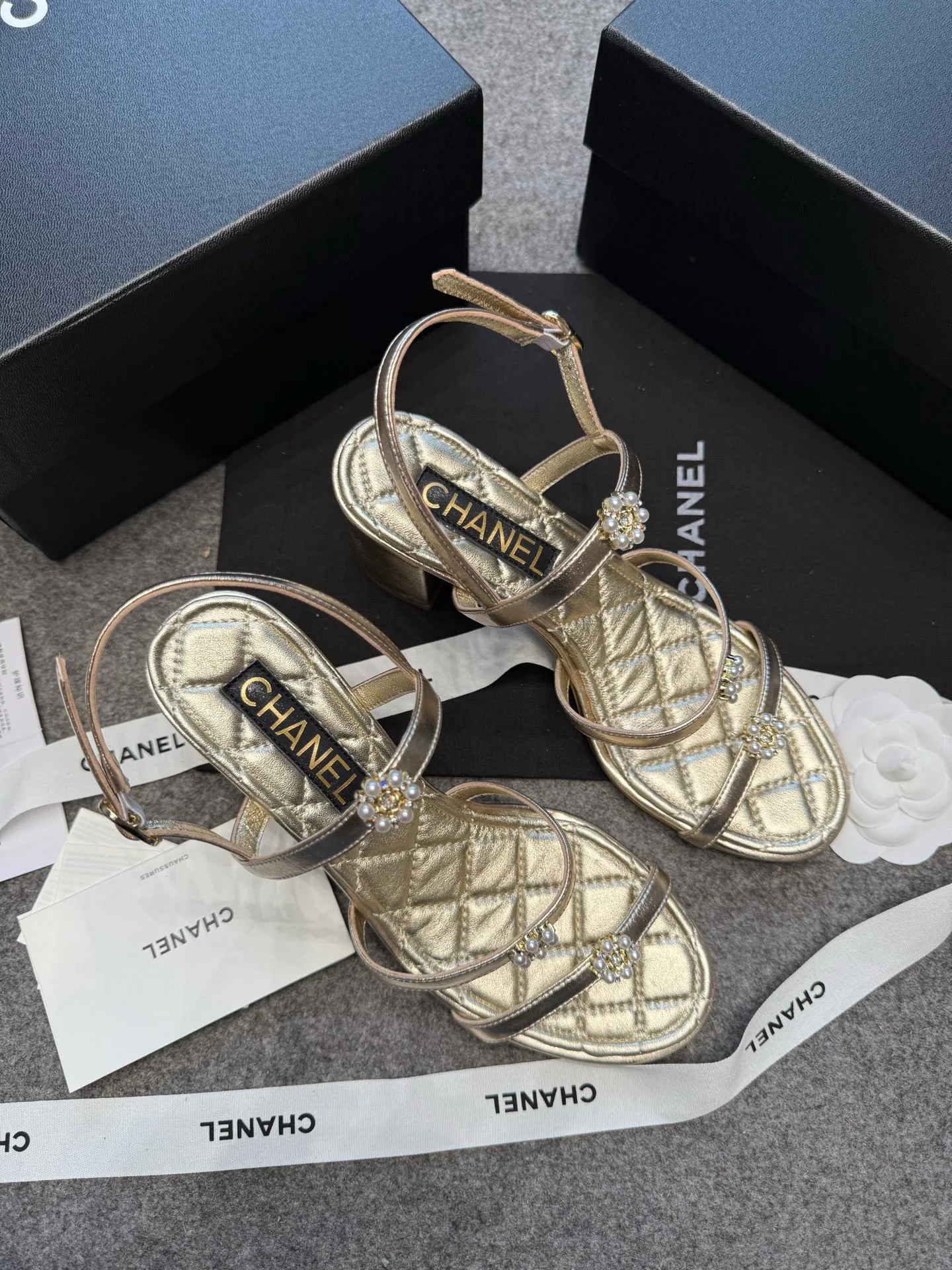 Босоножки Женские Chanel 492103