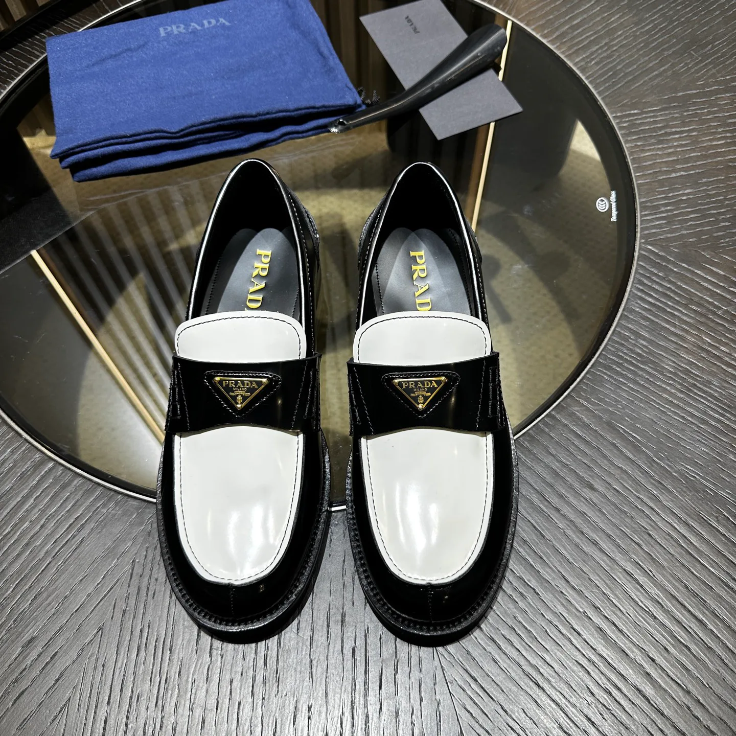 Лоферы И Туфли Мужские Prada 18192312