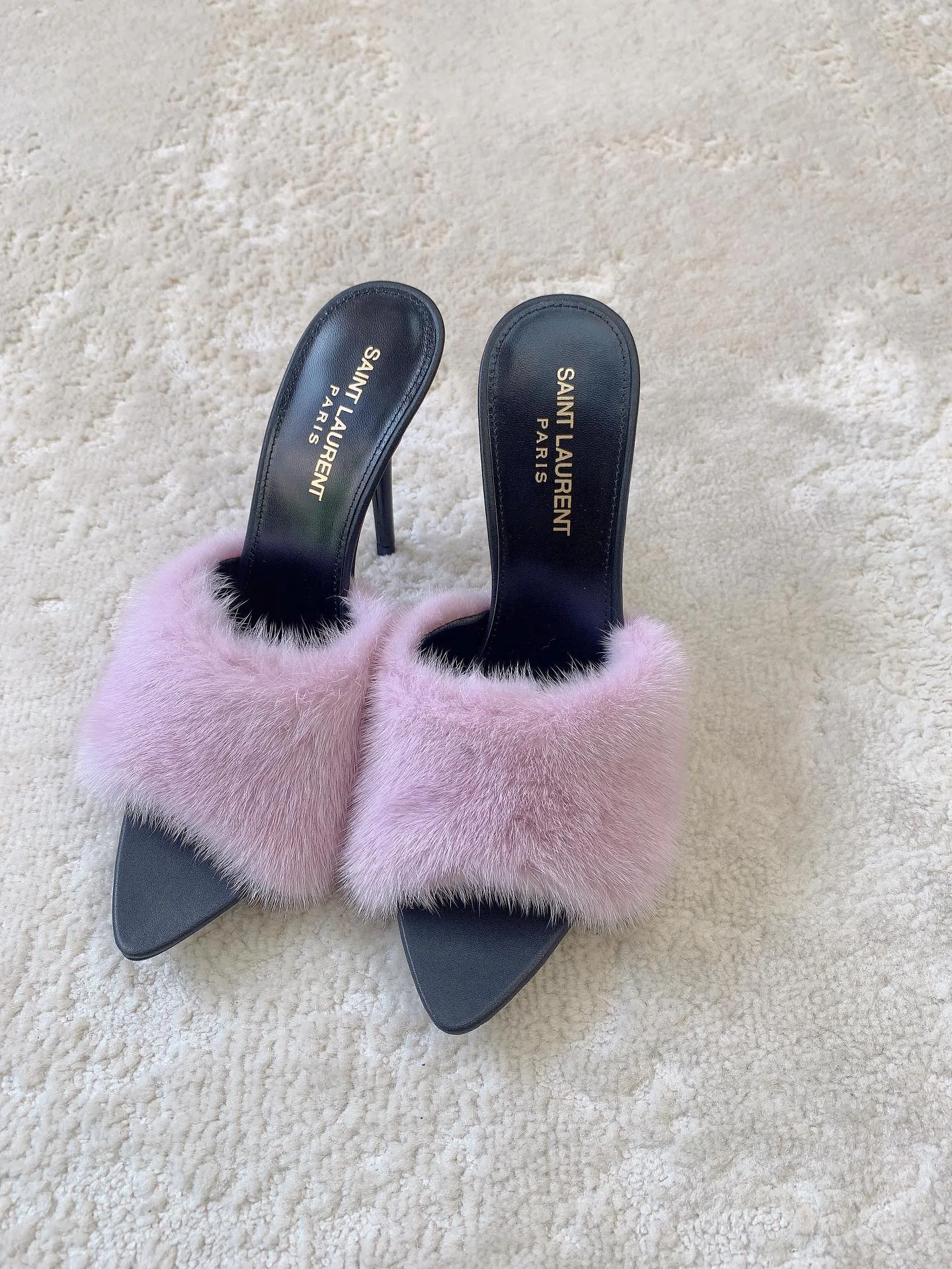 Босоножки Женские Saint Laurent 4560959