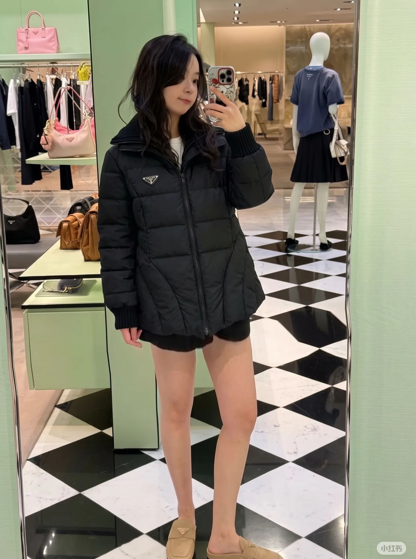 Куртки И Пуховики Женские Prada 19293991