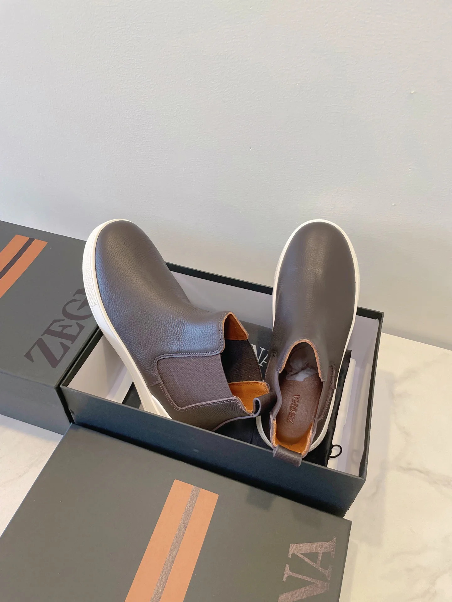 Кроссовки Мужские Zegna 18265344
