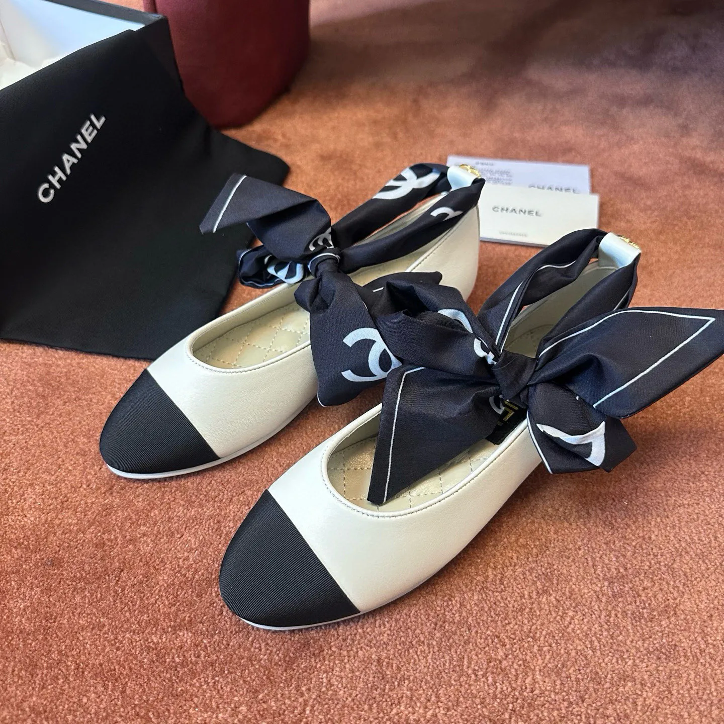 Балетки Женские Chanel 591656