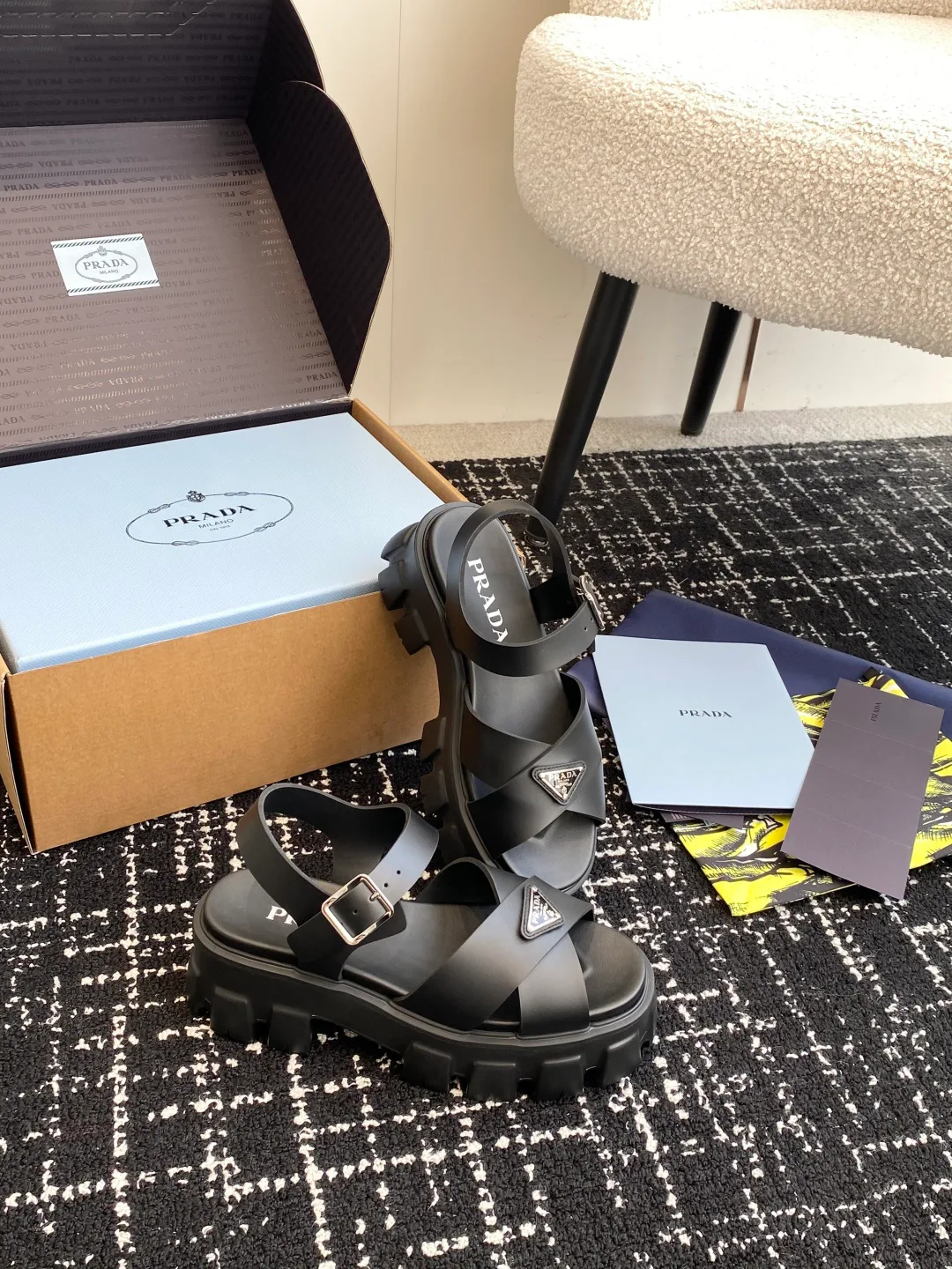 Сандалии Женские Prada 17572220