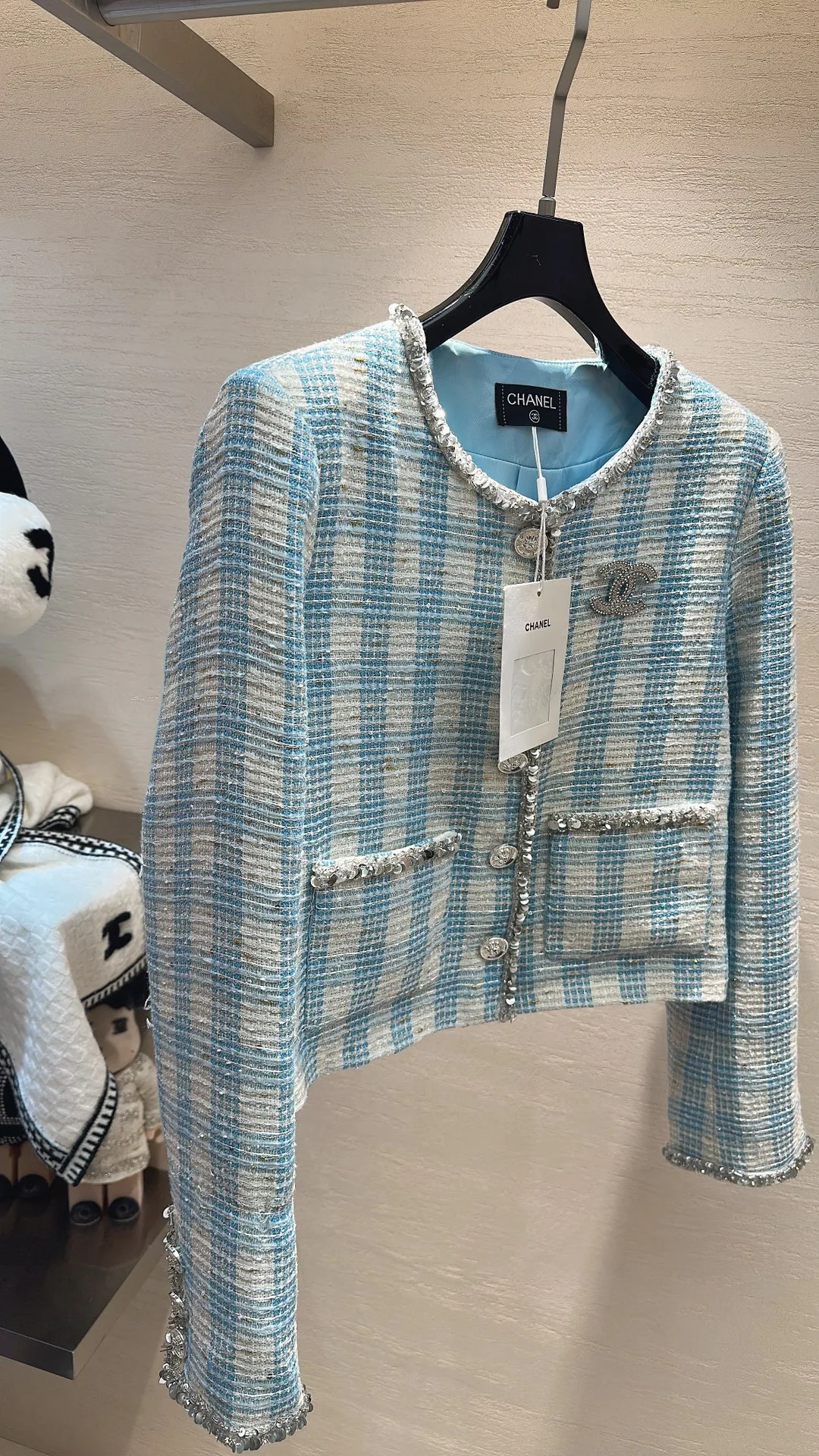 Куртки И Пуховики Женские Chanel 1849691