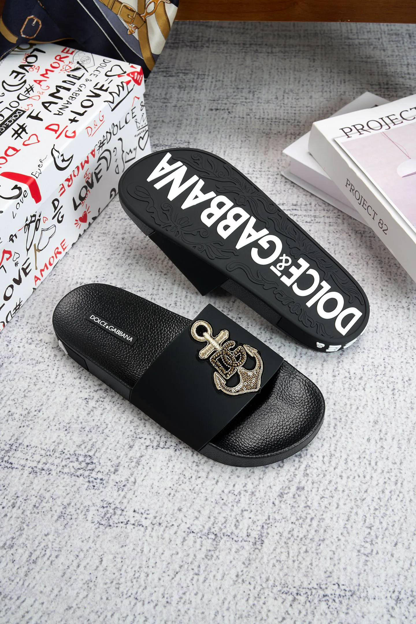 Шлепанцы Женские Dolce & Gabbana 283913