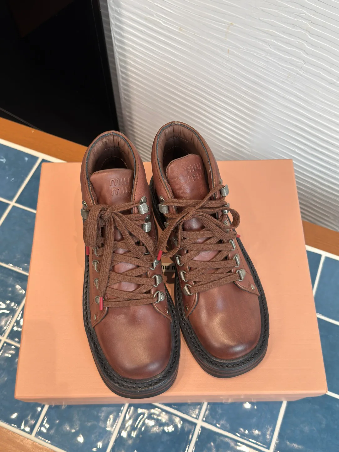 Ботинки Женские Miu Miu 18604762