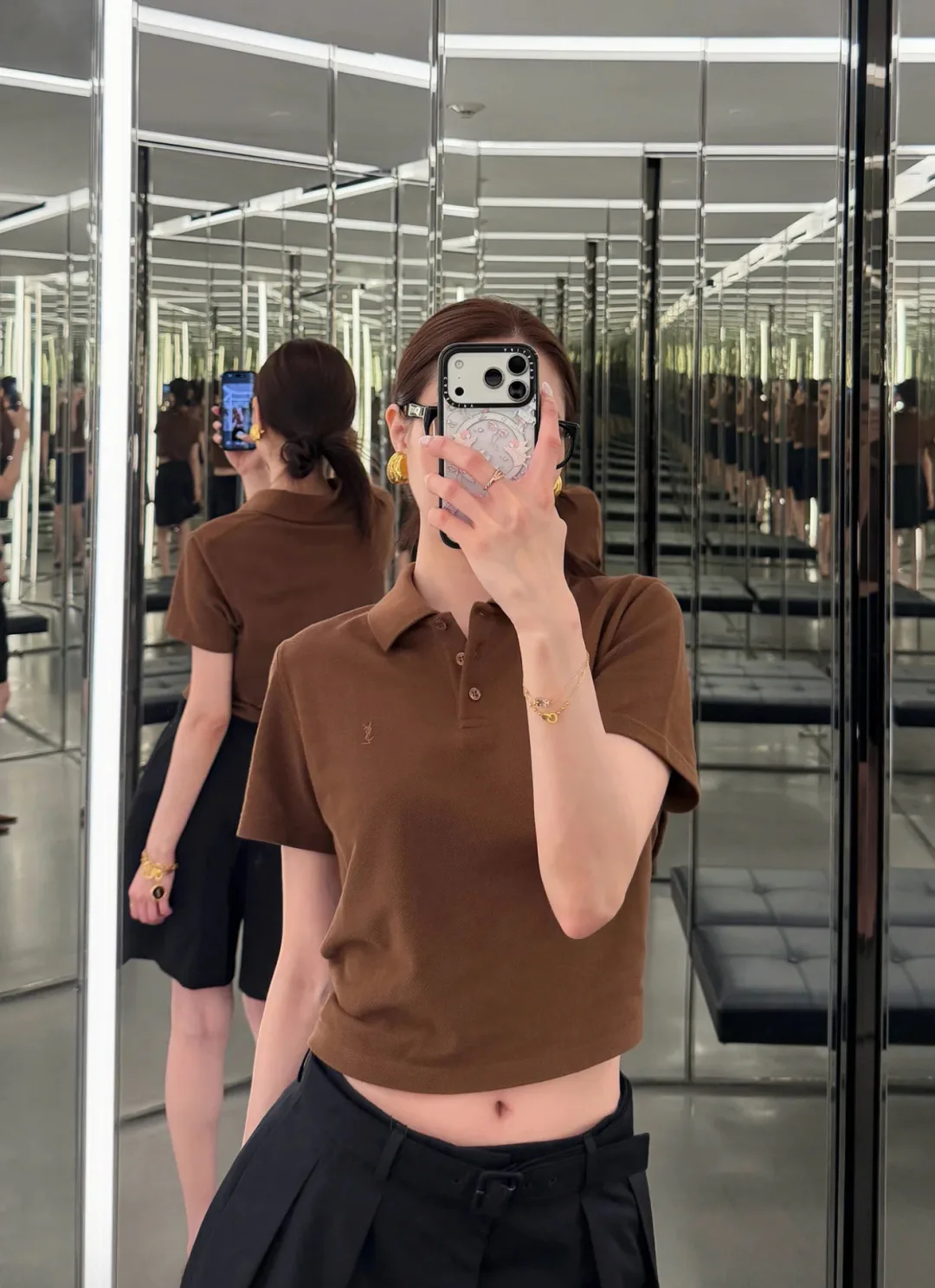 Рубашки Женские Saint Laurent 17183919