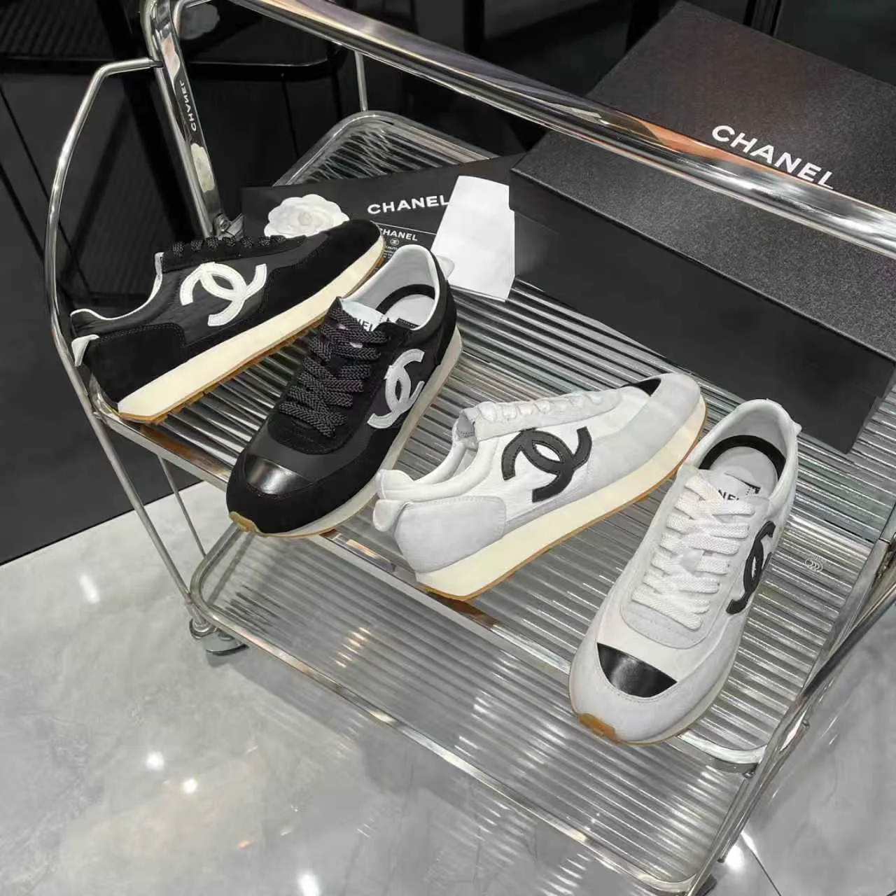 Кроссовки Женские Chanel 5038989