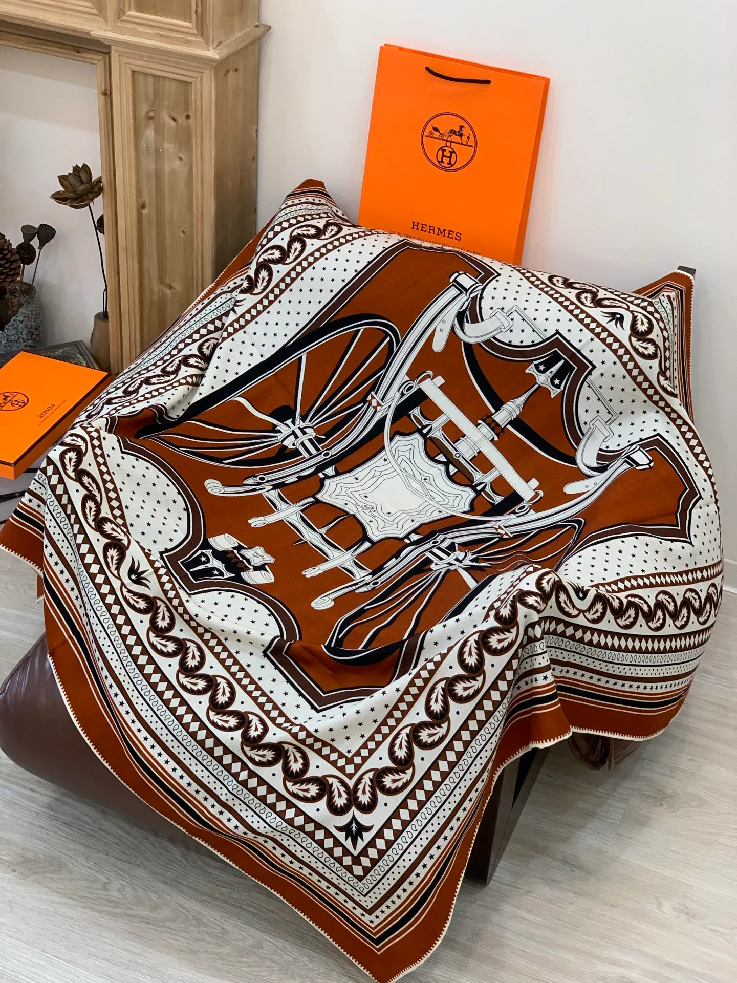 Шарфы Hermes 318436