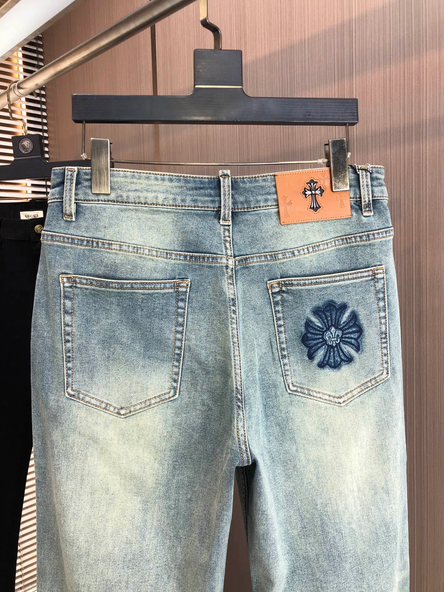 Джинсы Мужские Chrome Hearts 11514648