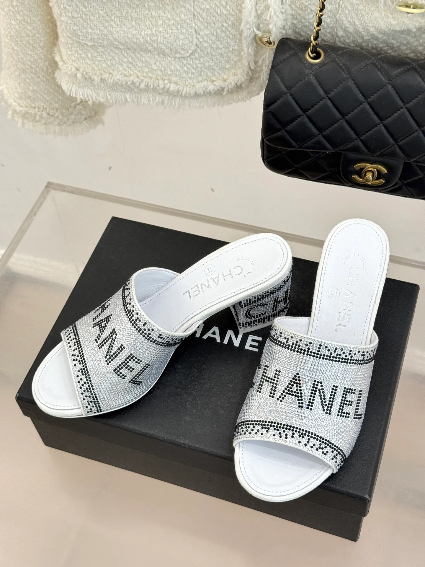 Босоножки Женские Chanel 9499386