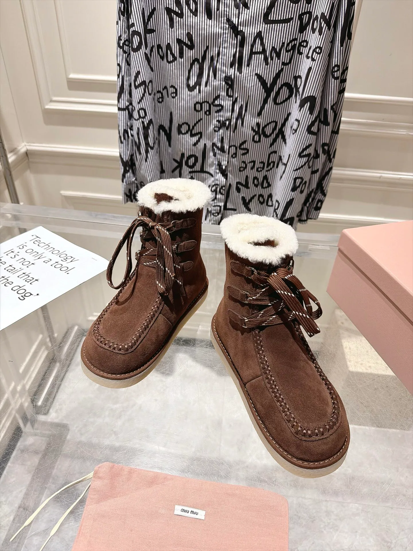 Угги Женские Miu Miu 19002707