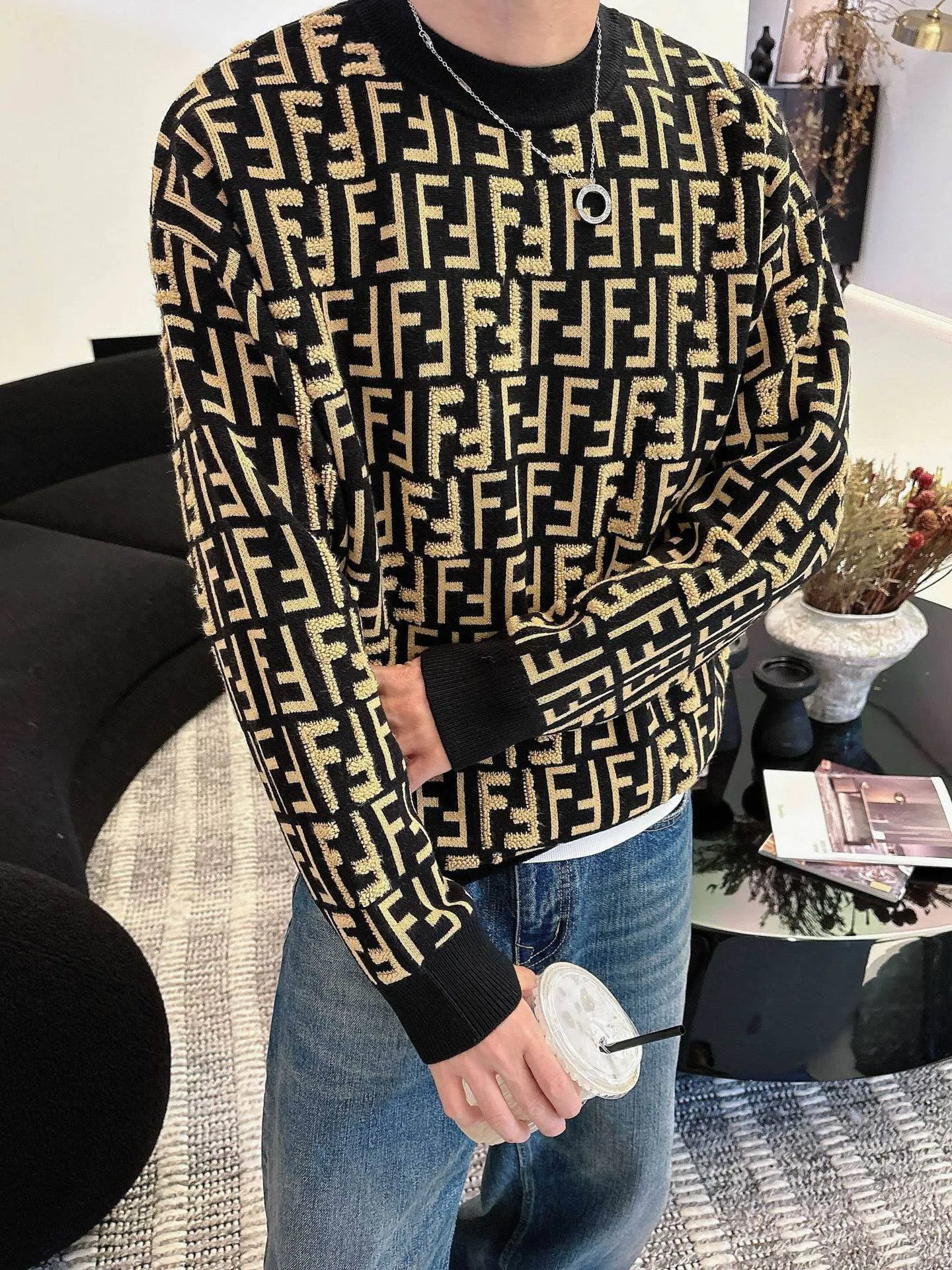 Джемперы И Свитеры Мужские Fendi 4861986