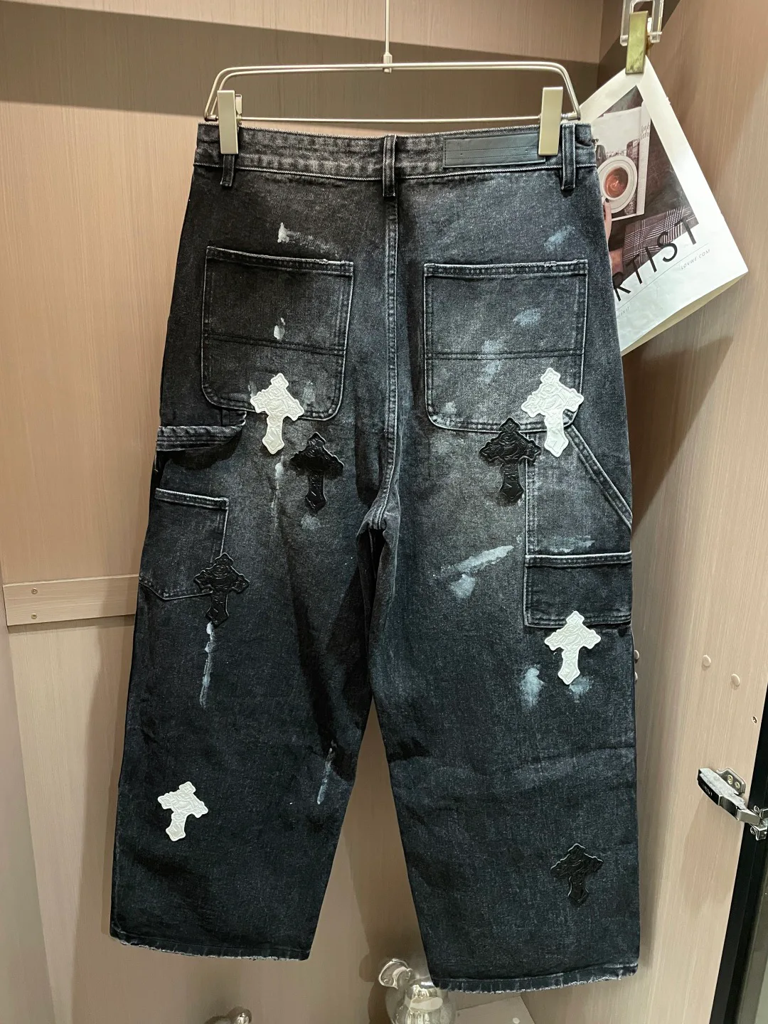 Джинсы Женские Chrome Hearts 13479671