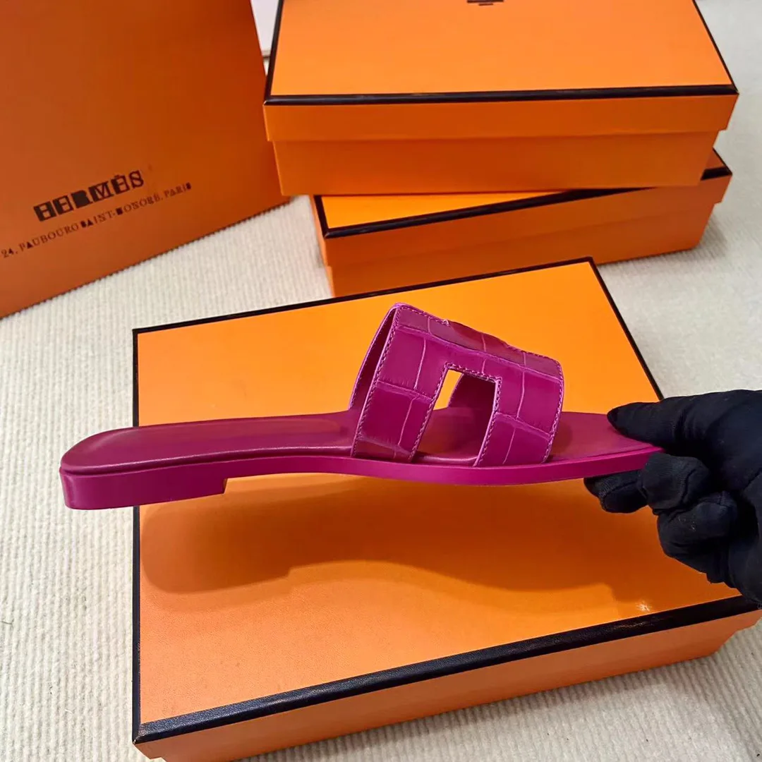 Шлепанцы Женские Hermes 4340539