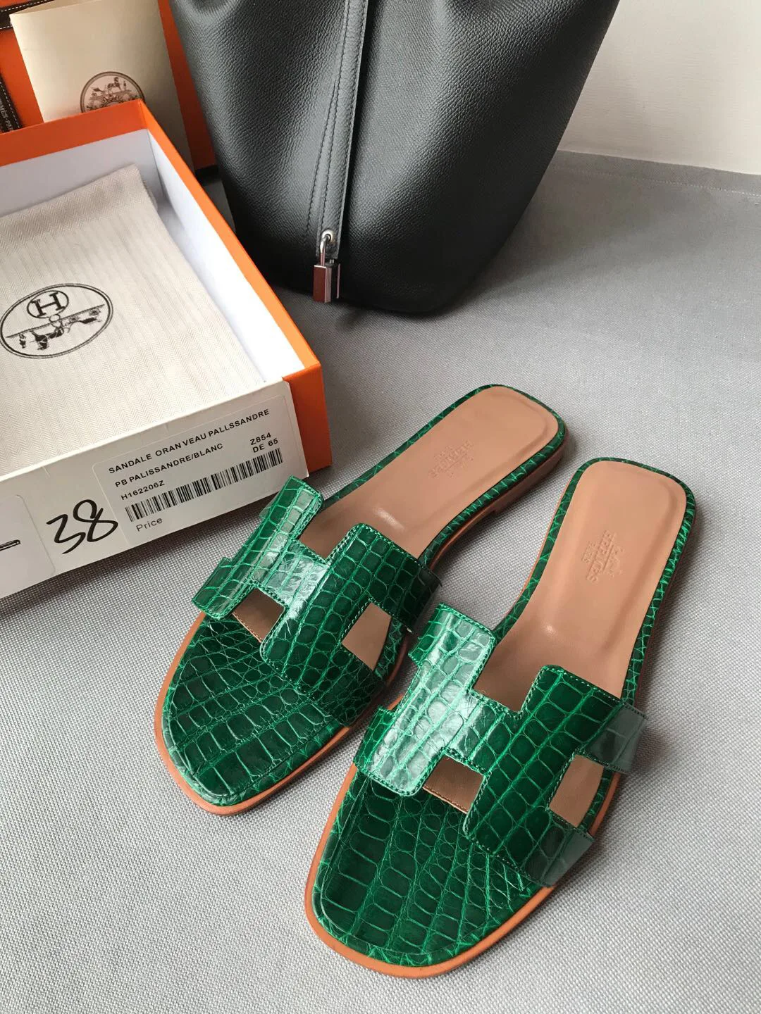 Шлепанцы Женские Hermes 3967605