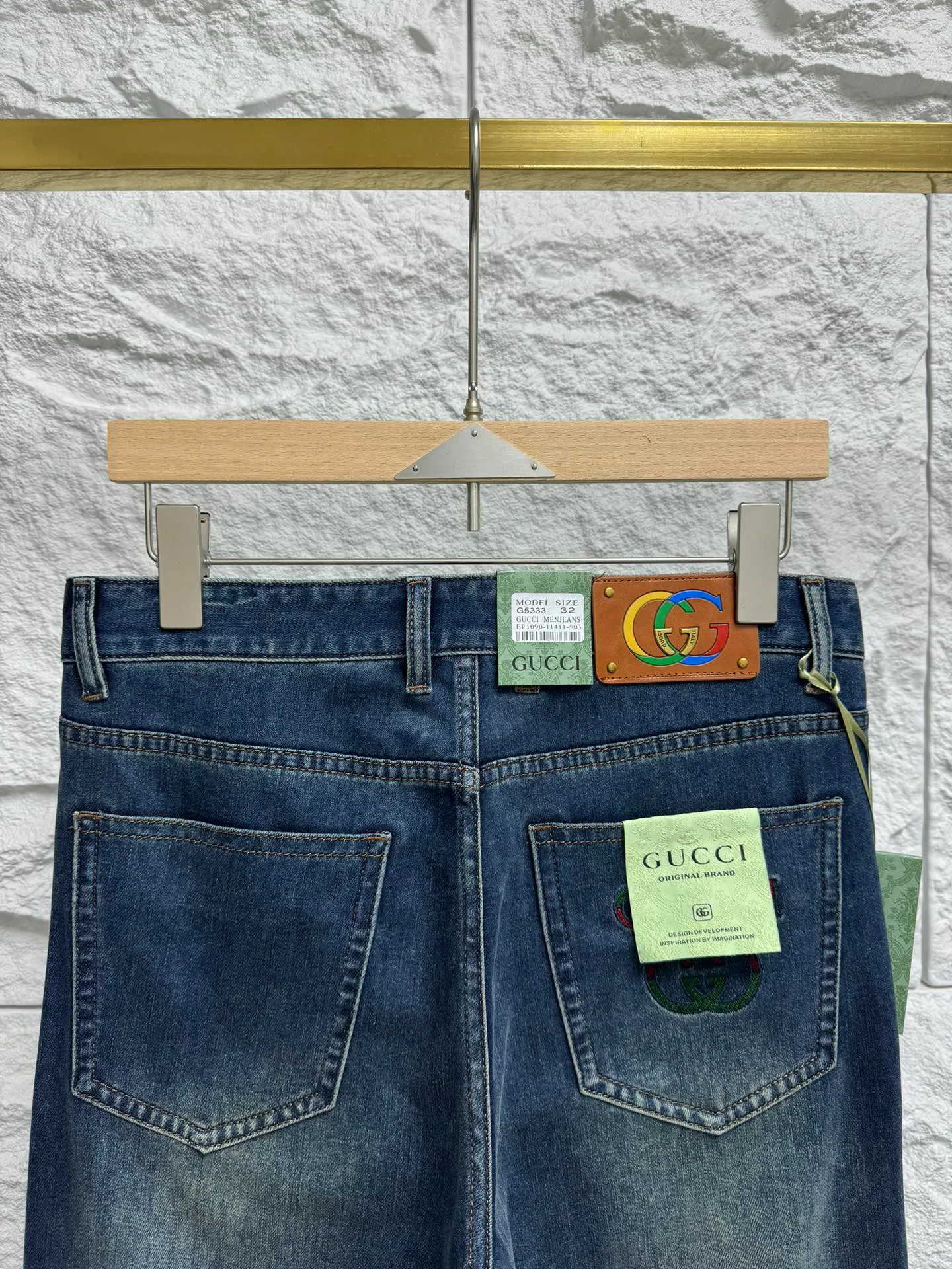 Джинсы Мужские Gucci 11240549