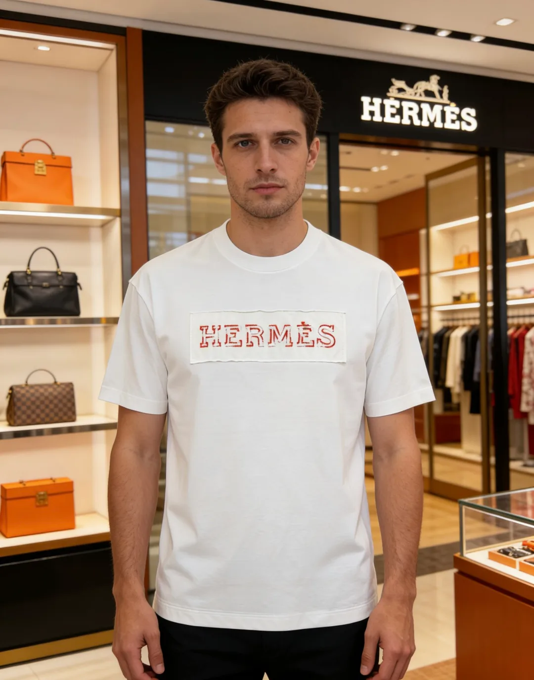 Футболки Мужские Hermes 13442019