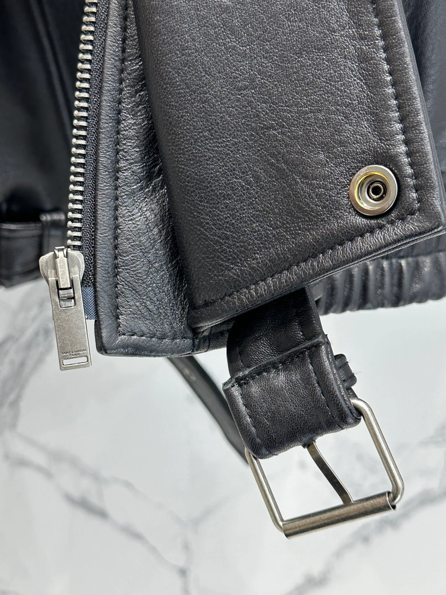 Кожаные Куртки И Дублёнки Женские Saint Laurent 11164735