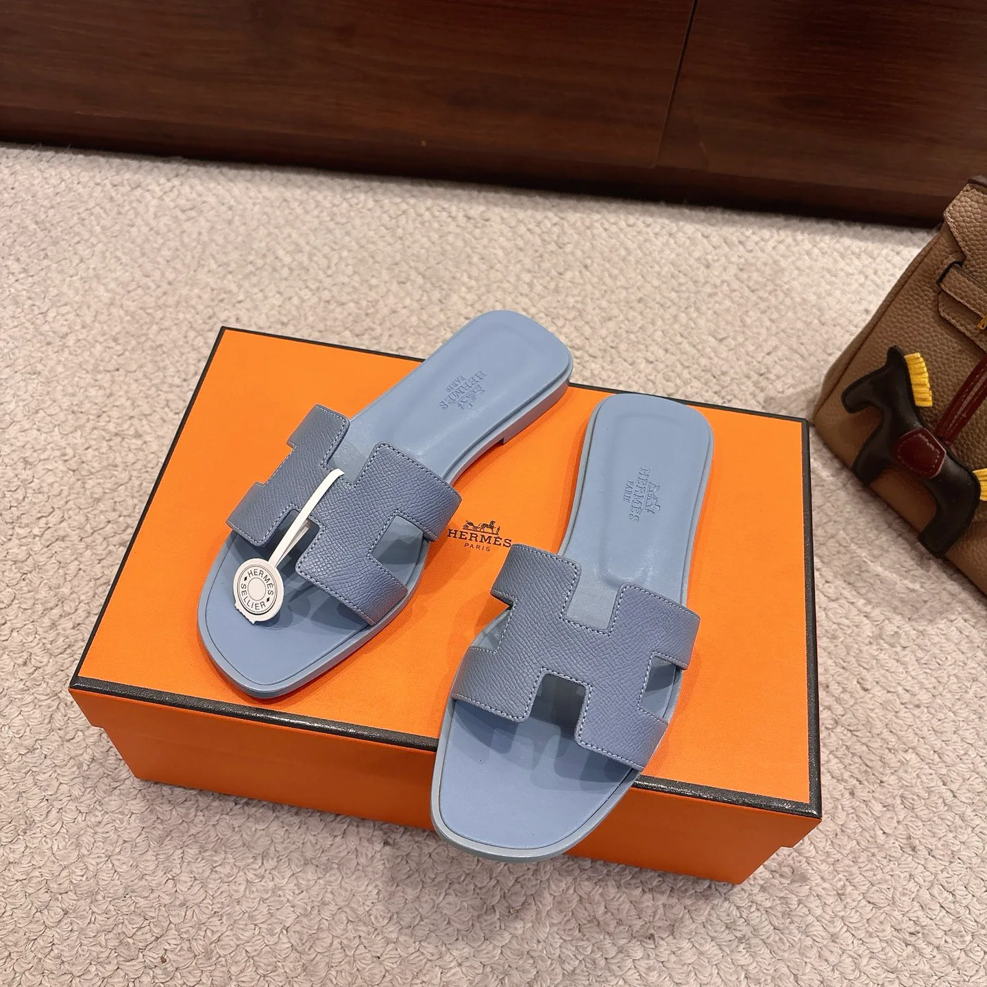 Шлепанцы Женские Hermes 2453835