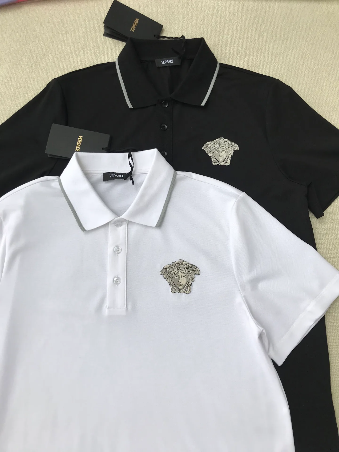 Рубашки Мужские Versace 12694438