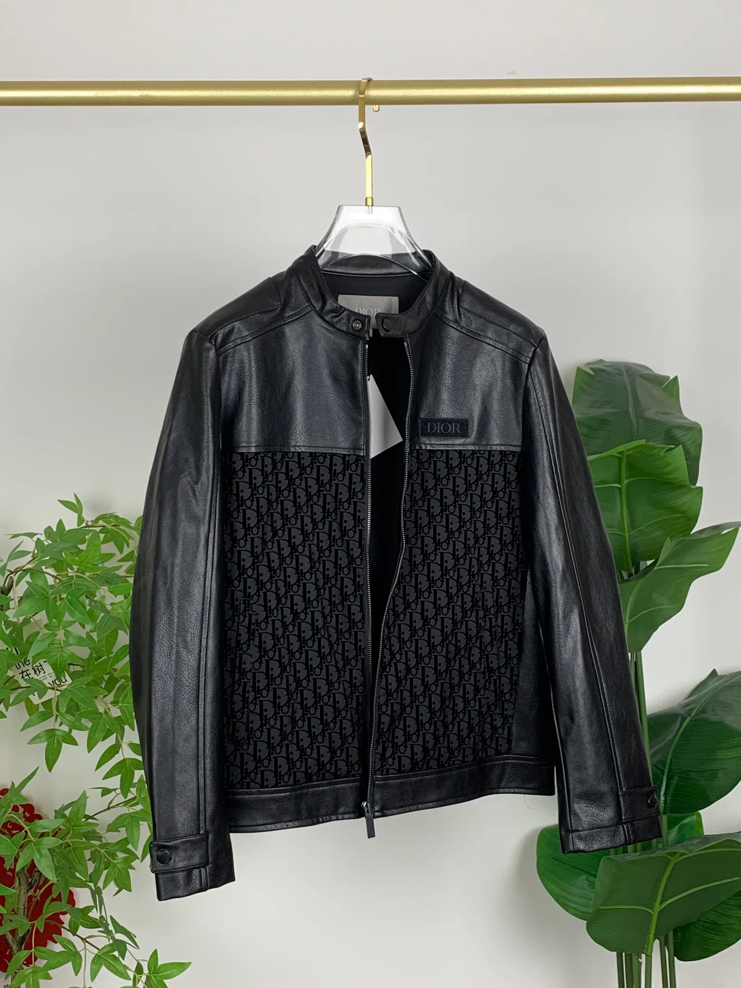 Кожаные Куртки И Дублёнки Мужские Christian Dior 4314575