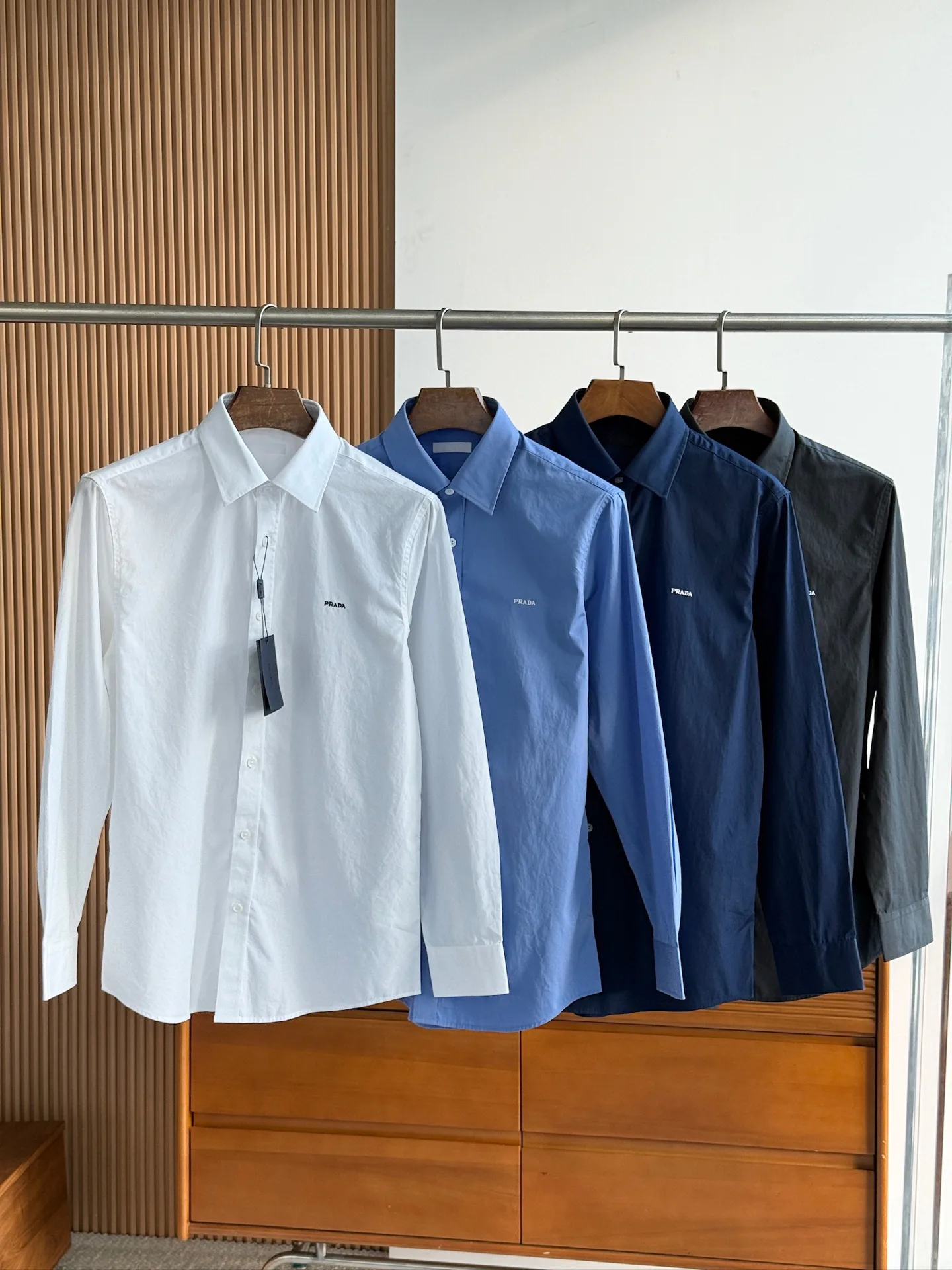 Рубашки Мужские Prada 1807007
