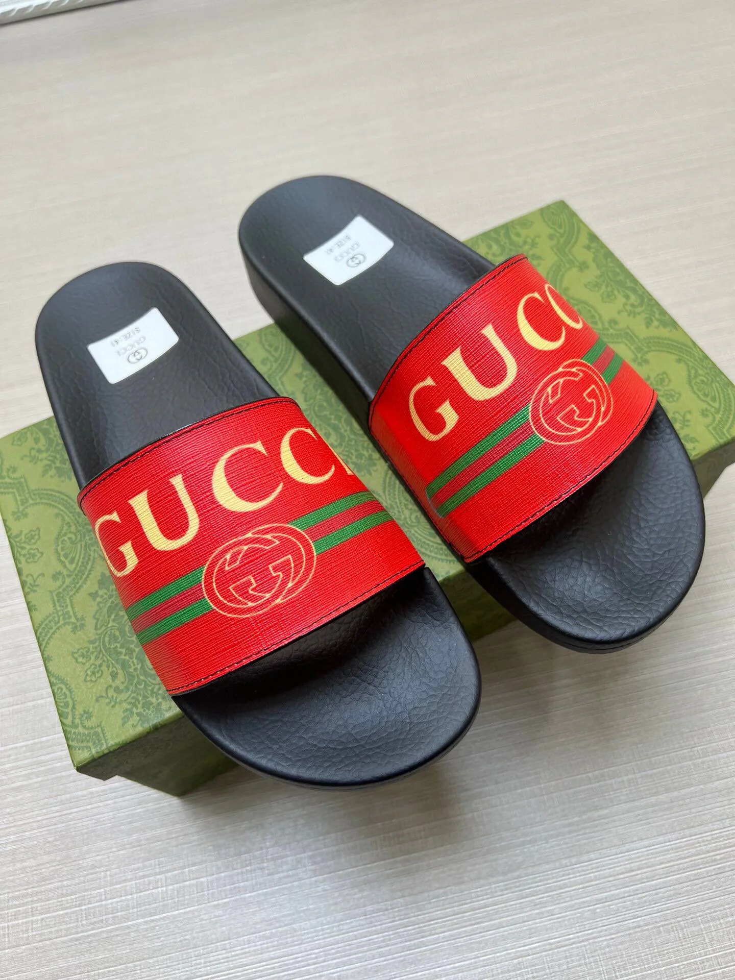 Шлепанцы Женские Gucci 65674