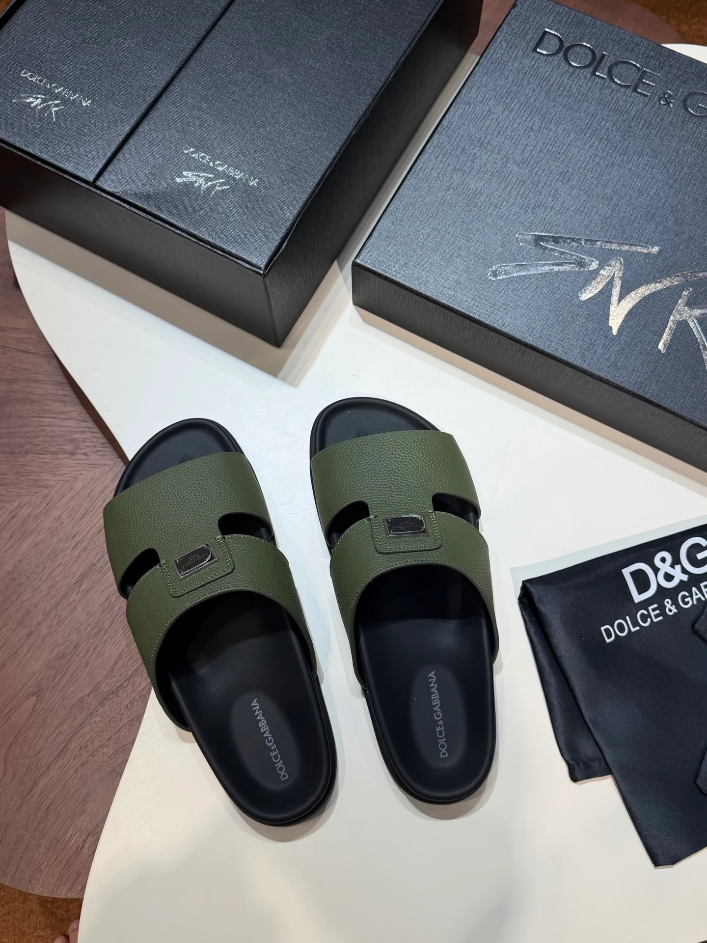 Шлепанцы Мужские Dolce & Gabbana 11511724