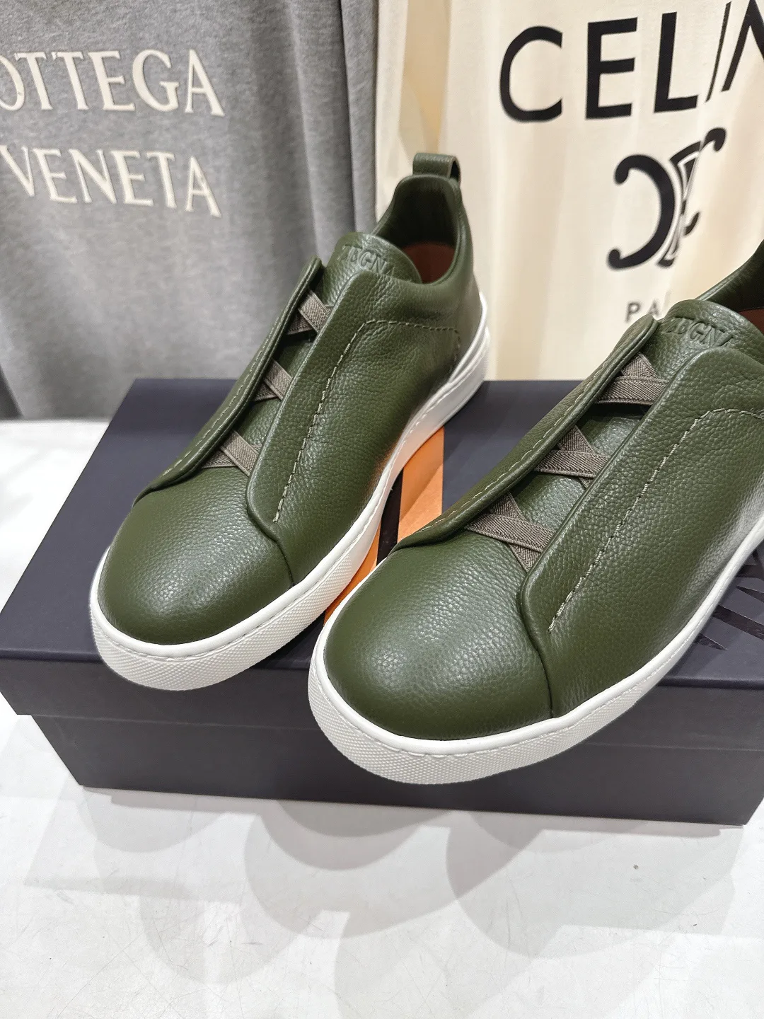 Кеды Мужские Zegna 1293781