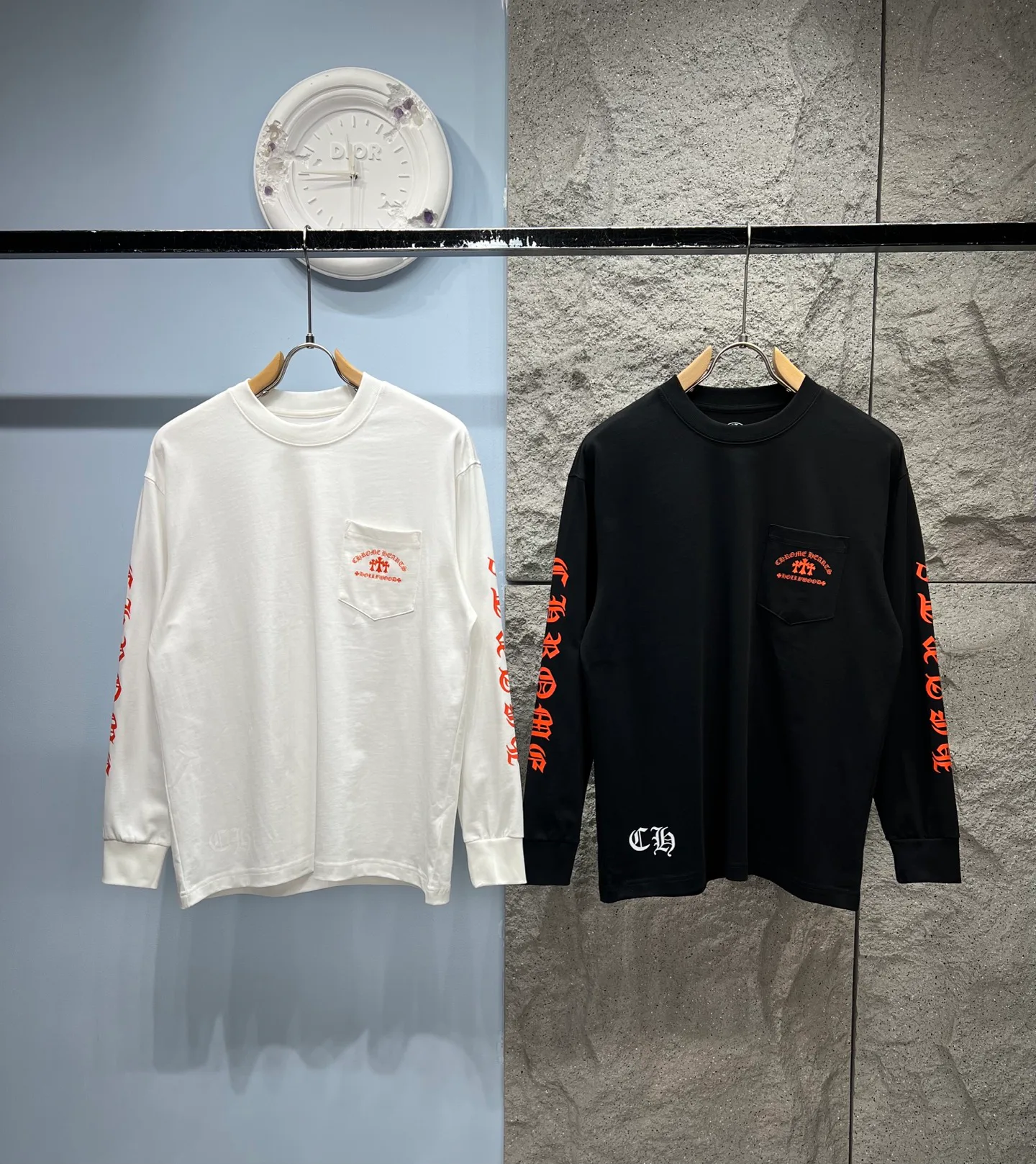 Лонгсливы Мужские Chrome Hearts 972996