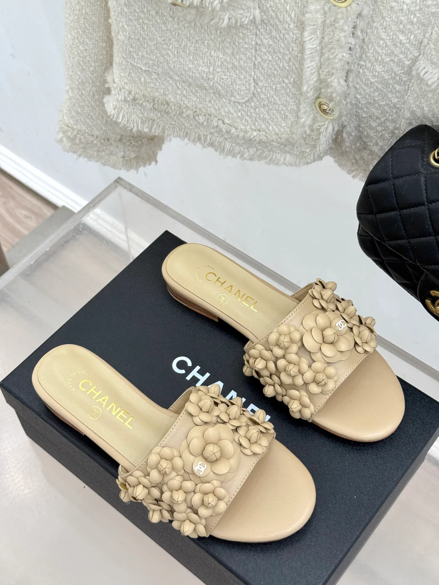 Шлепанцы Женские Chanel 22439