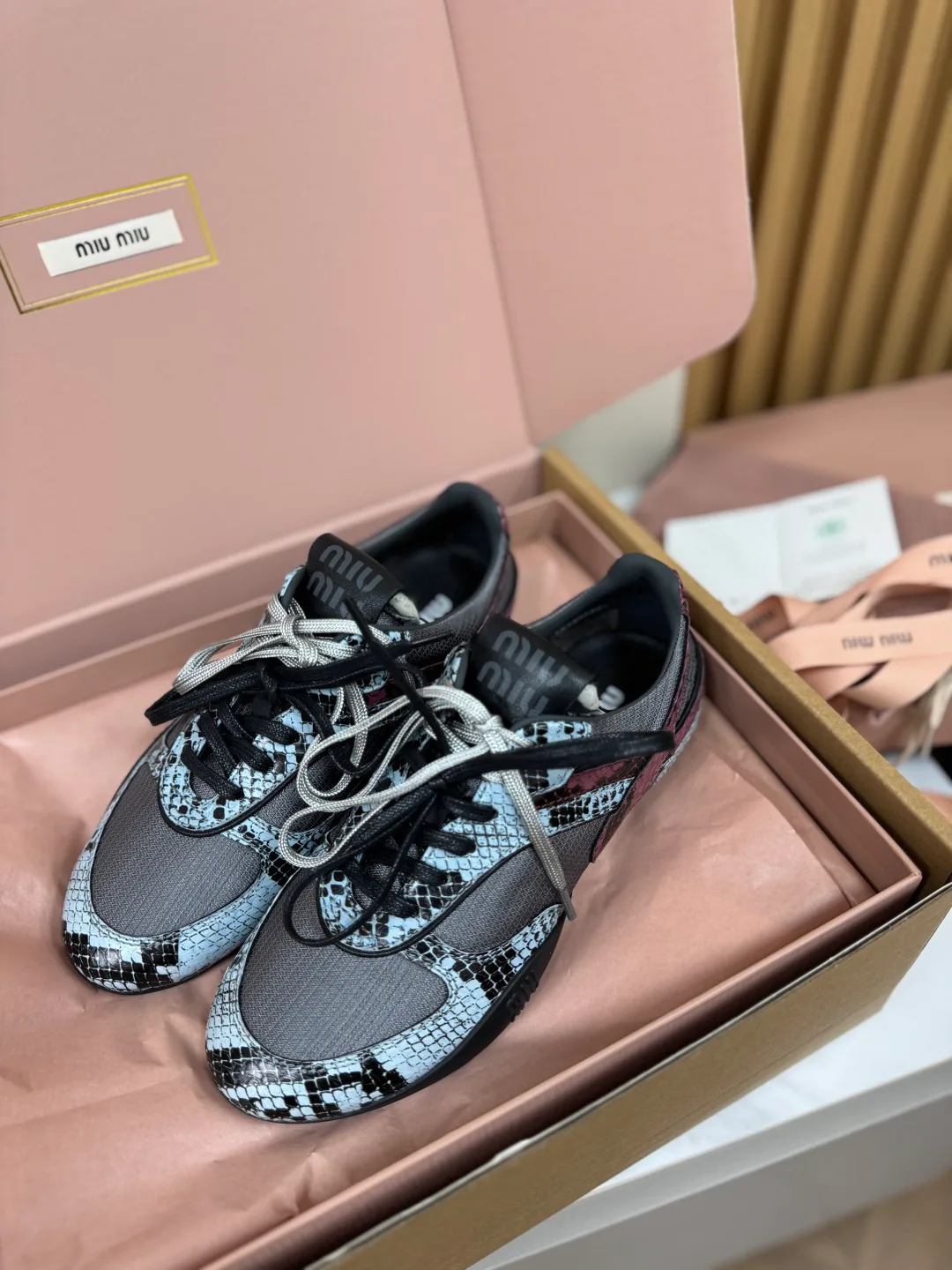 Кроссовки Женские Miu Miu 344774