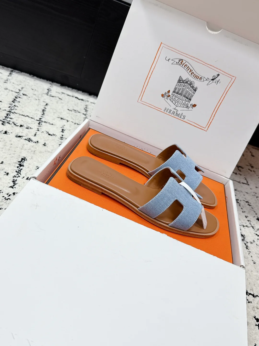 Шлепанцы Женские Hermes 814565