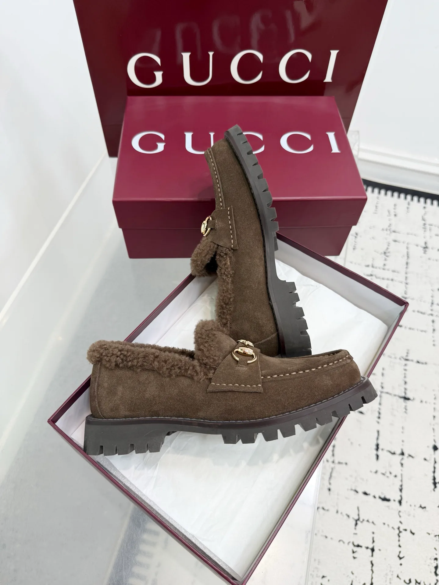 Лоферы И Мокасины Женские Gucci 18393490