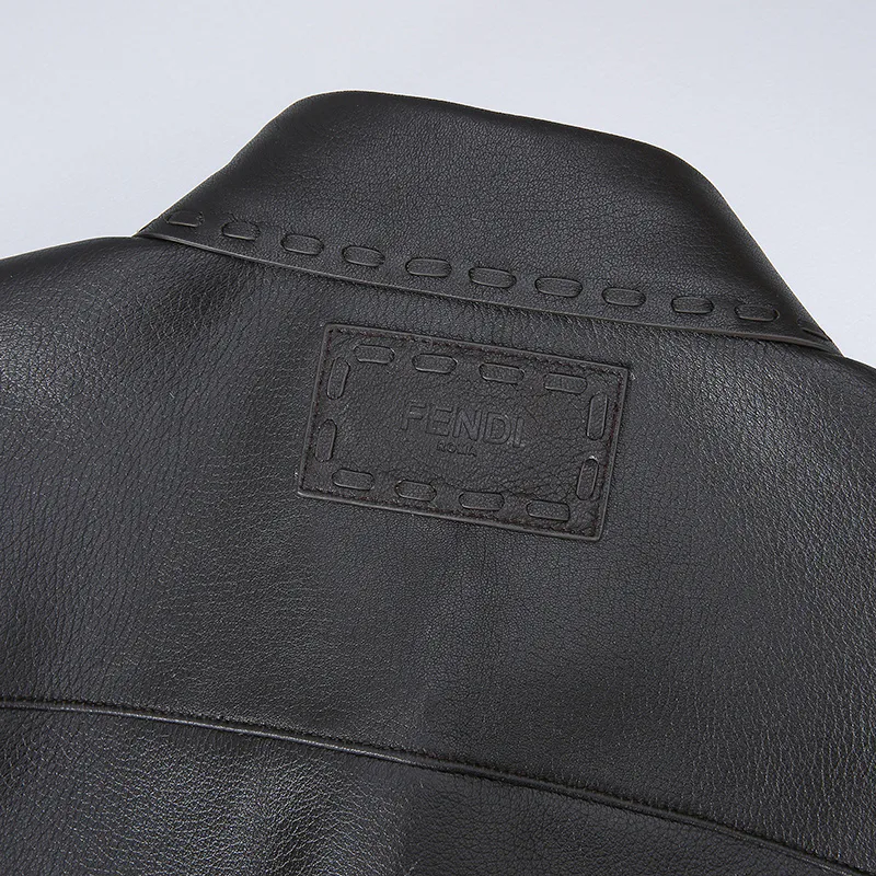 Кожаные Куртки И Дублёнки Мужские Fendi 342207