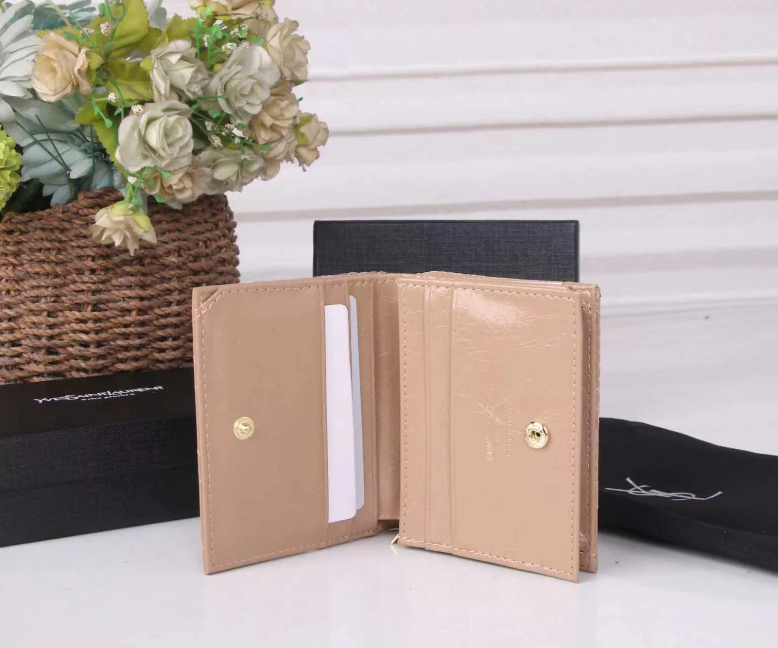 Кошельки Saint Laurent 442053