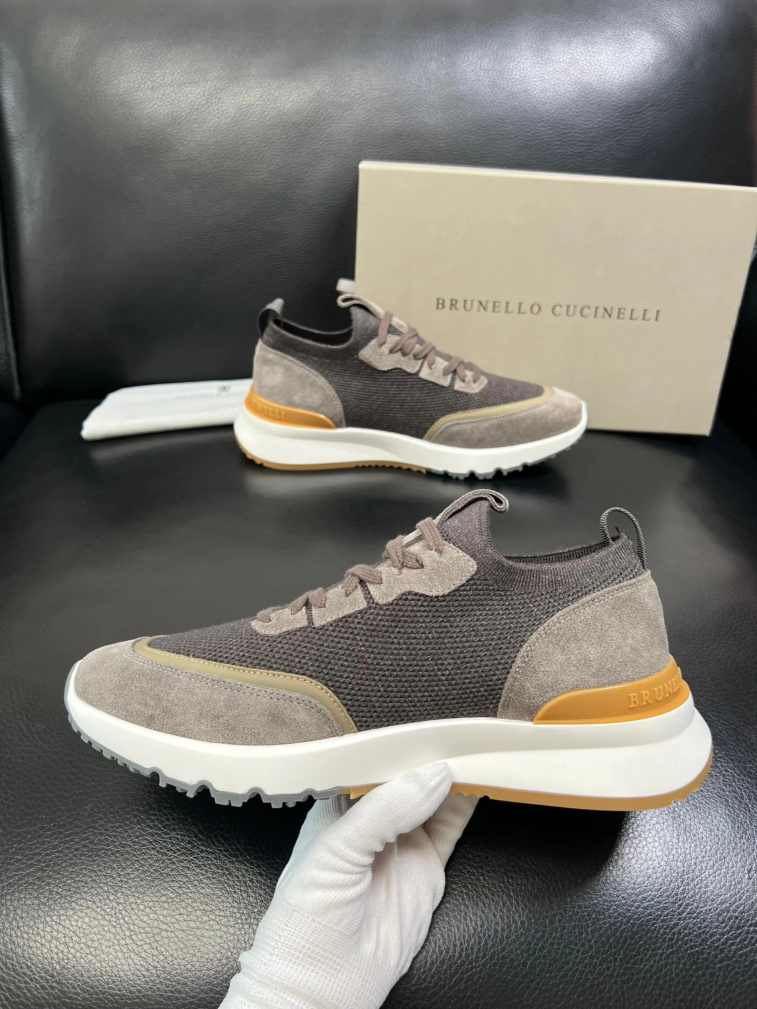 Кеды Мужские Brunello Cucinelli 13247576
