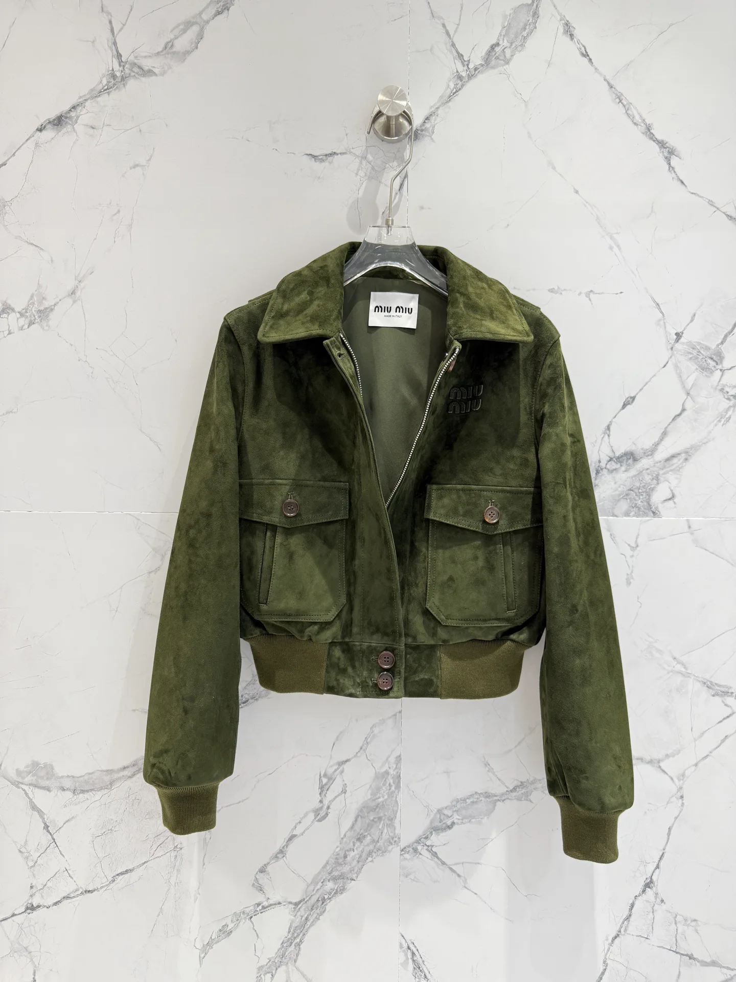 Кожаные Куртки И Дублёнки Женские Miu Miu 11428990
